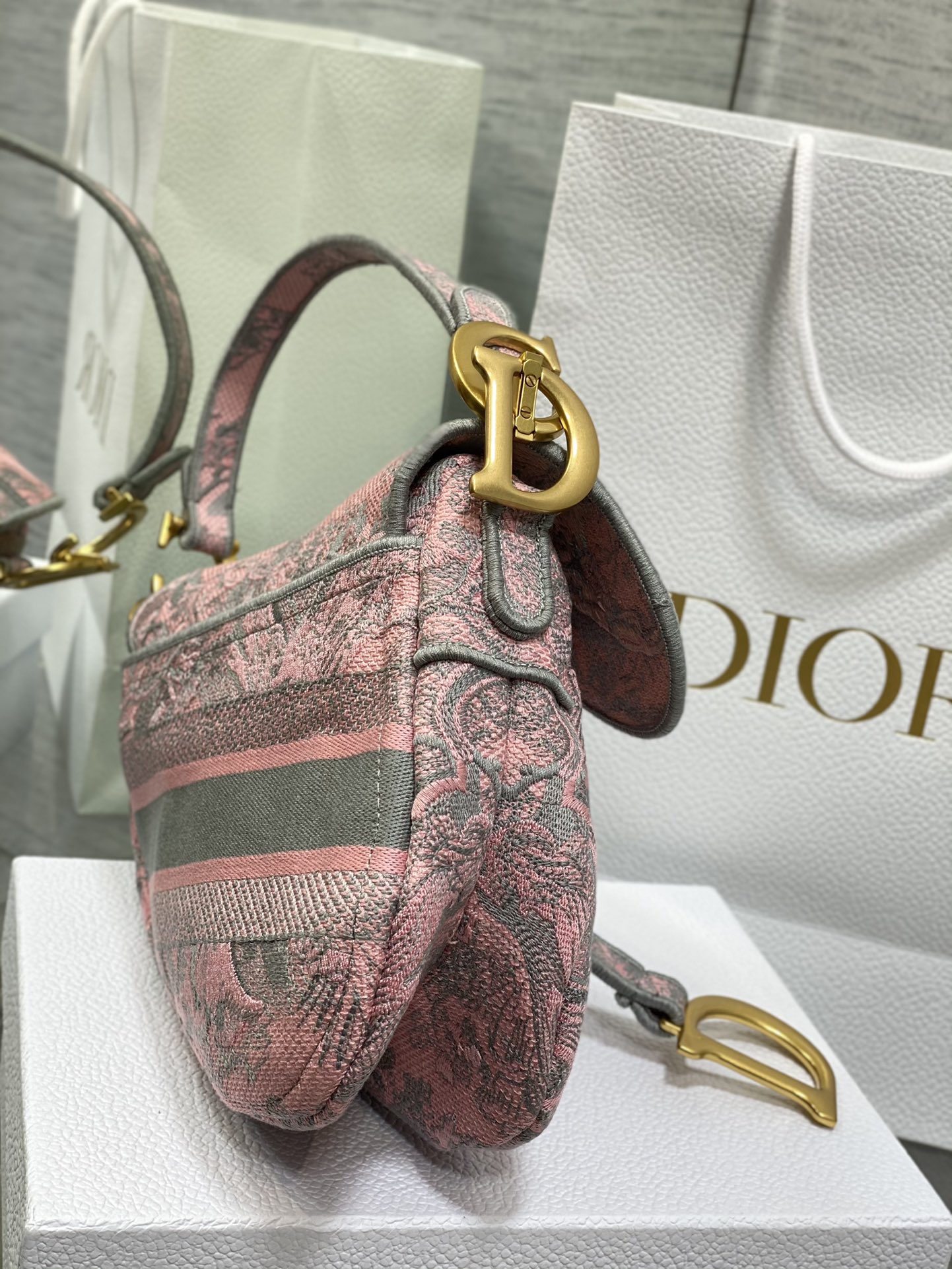 D*or saddle bag-25.5×6.5×20cm