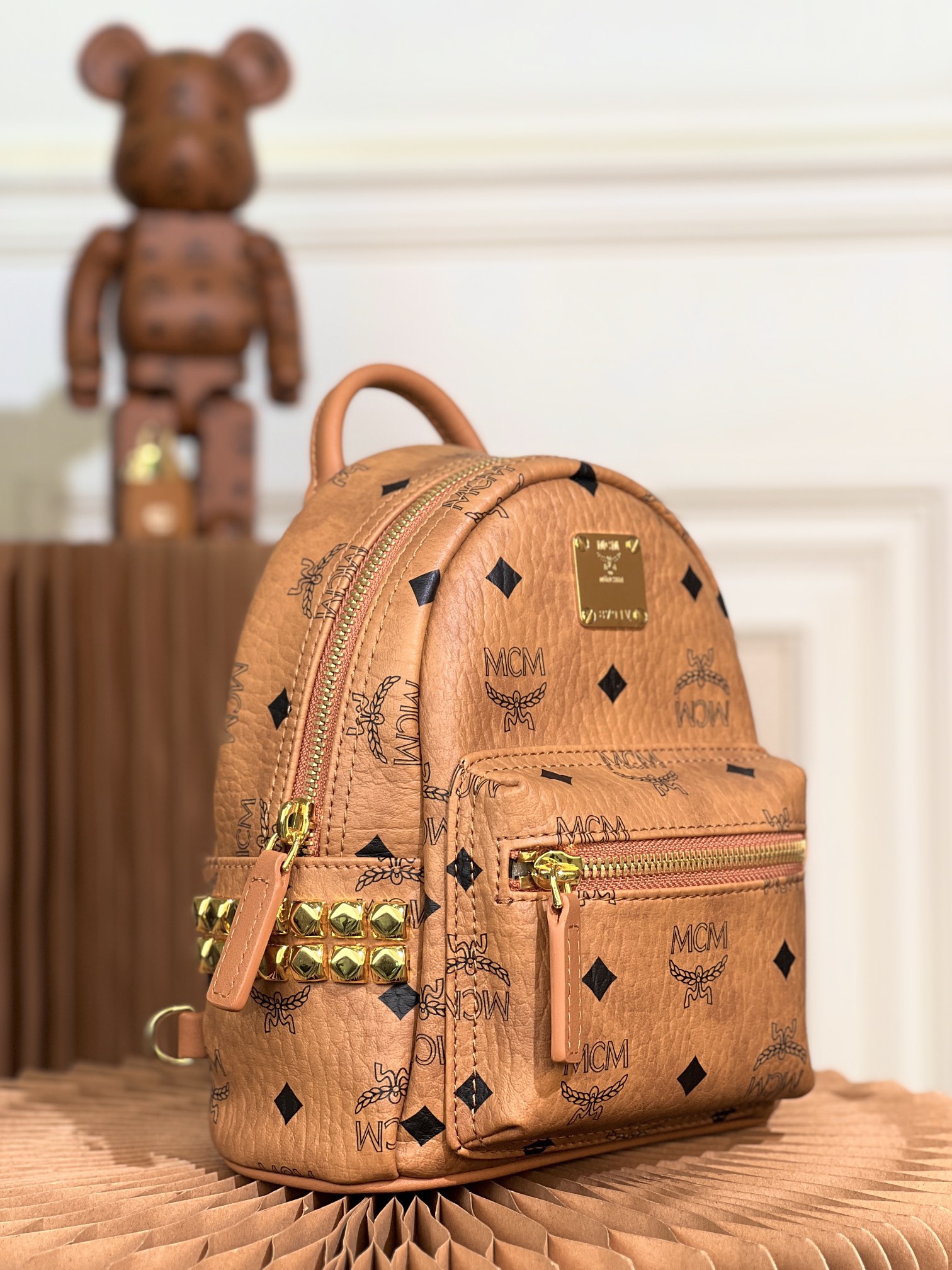 MCM Backpack-10.0 x 17.5 x 21CM