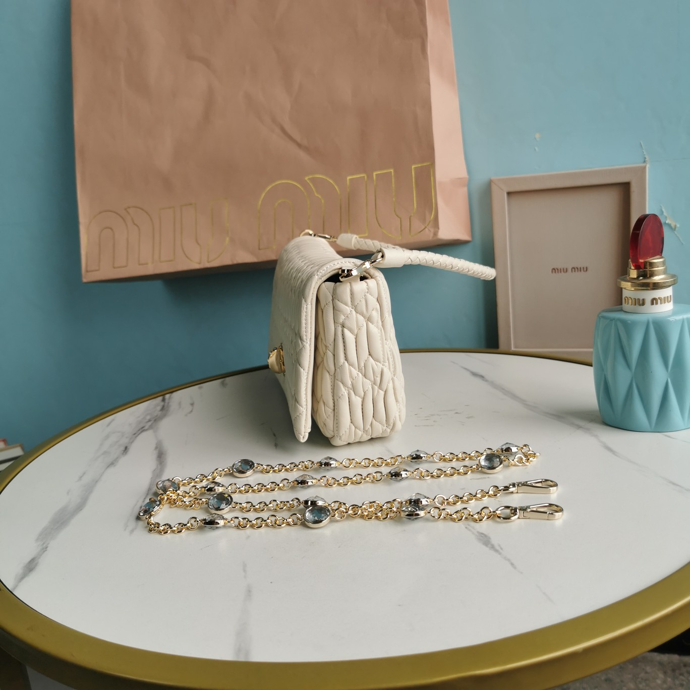 M*um*u chain bag-22.5*4.5*12cm