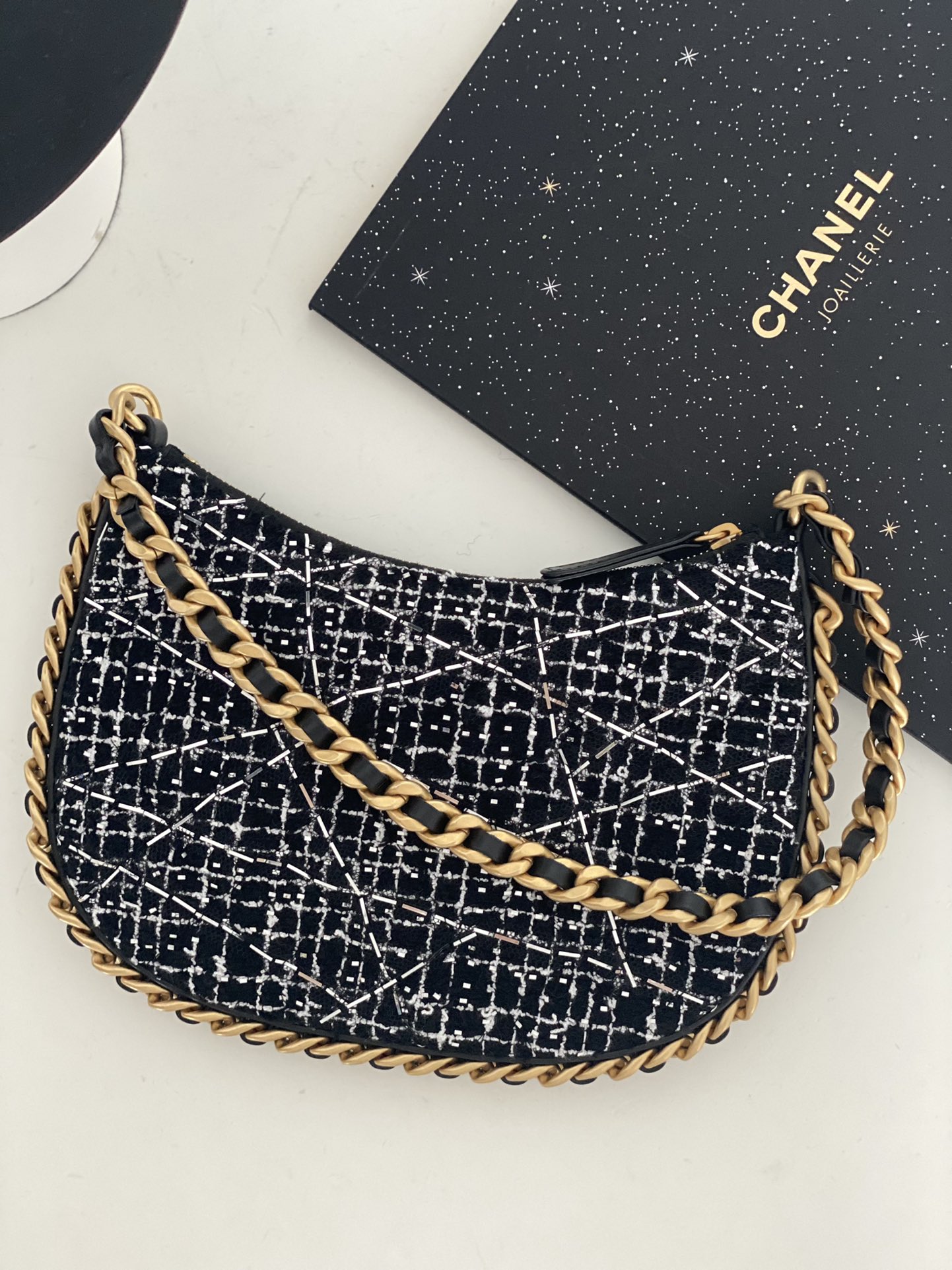 Ch@nel Hobo Bag-23.5*15*2CM