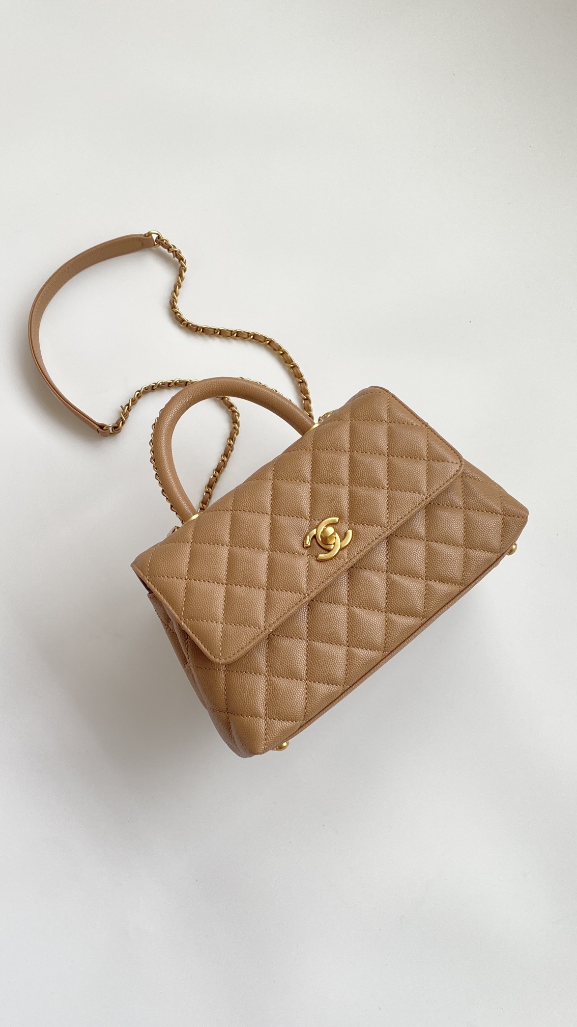 Ch@nel Coco Handlebag-23CM