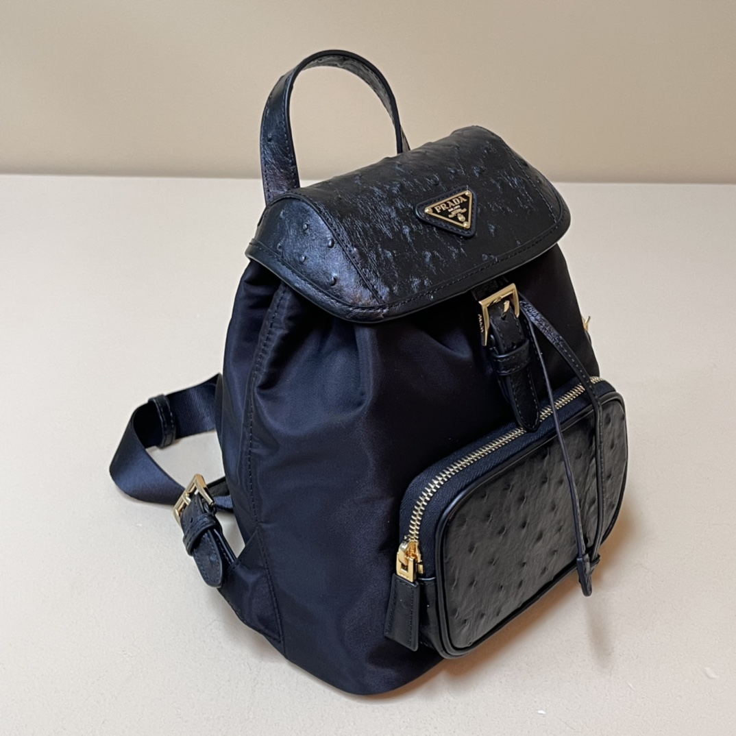 Pra*a backpack 1bz074 -20.5×25×11.5cm