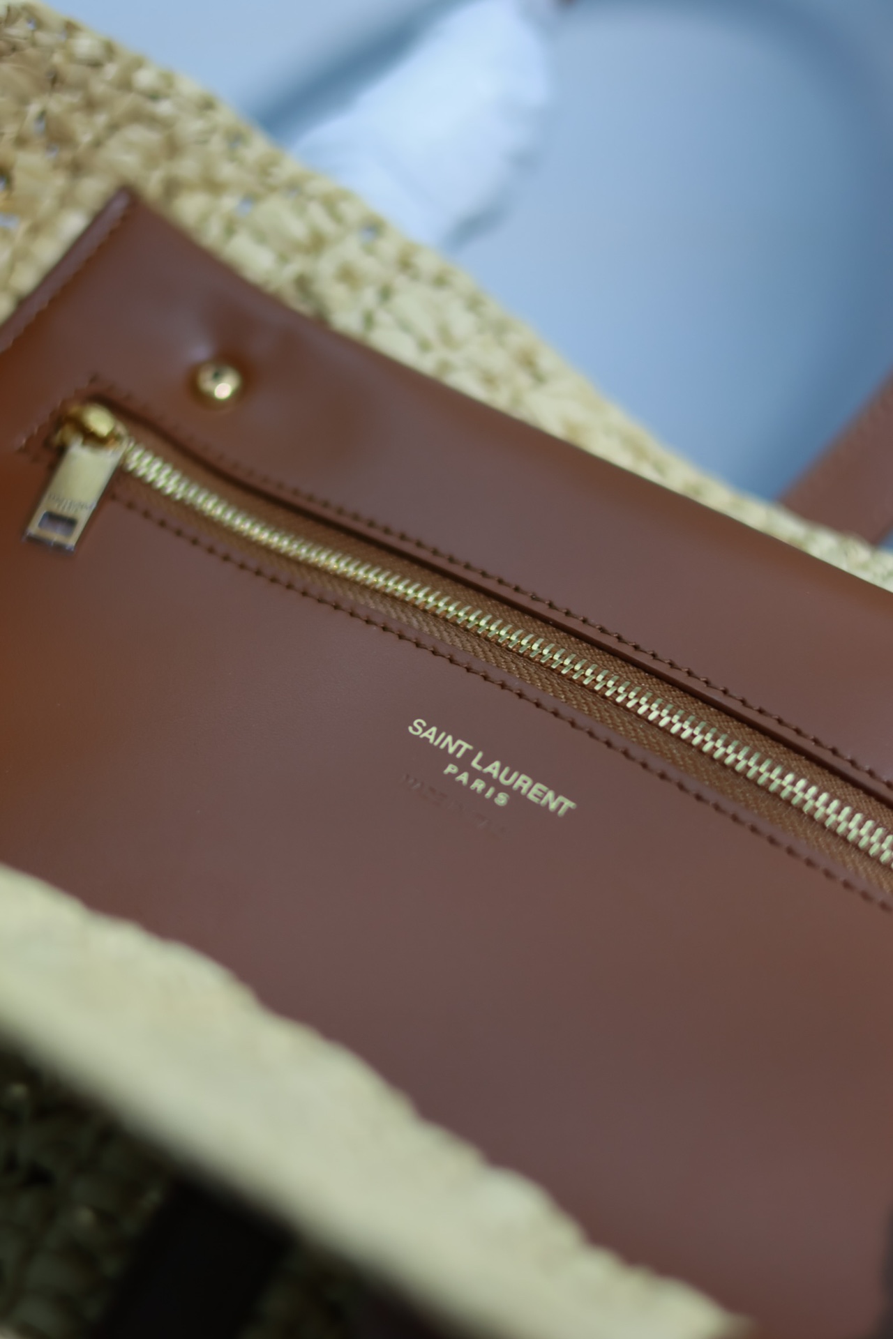 Y*L tote woven bag-29×21×9cm