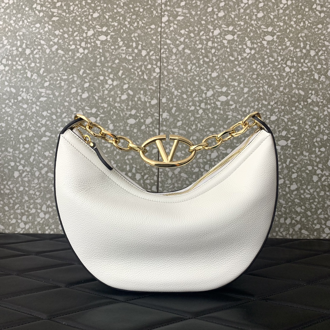 Valentino Garavani Vlogo MoonHobo Tote-29x23x11CM