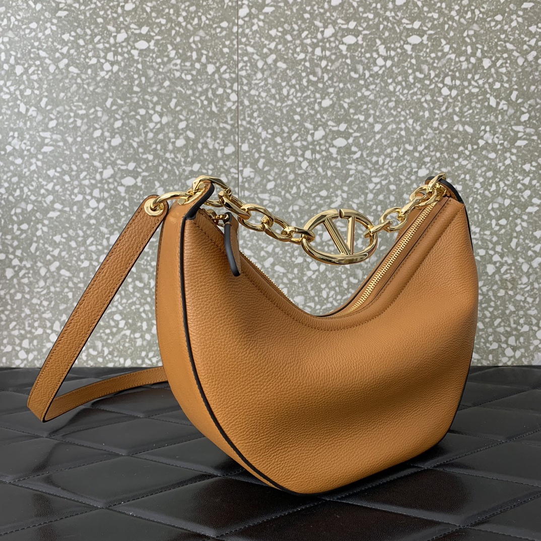 Valentino Garavani Vlogo MoonHobo Tote-29x23x11CM