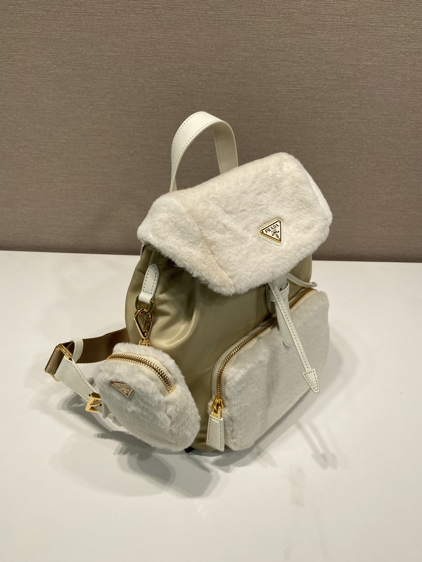 Pra*a backpack 1bz074 -20.5×25×11.5cm