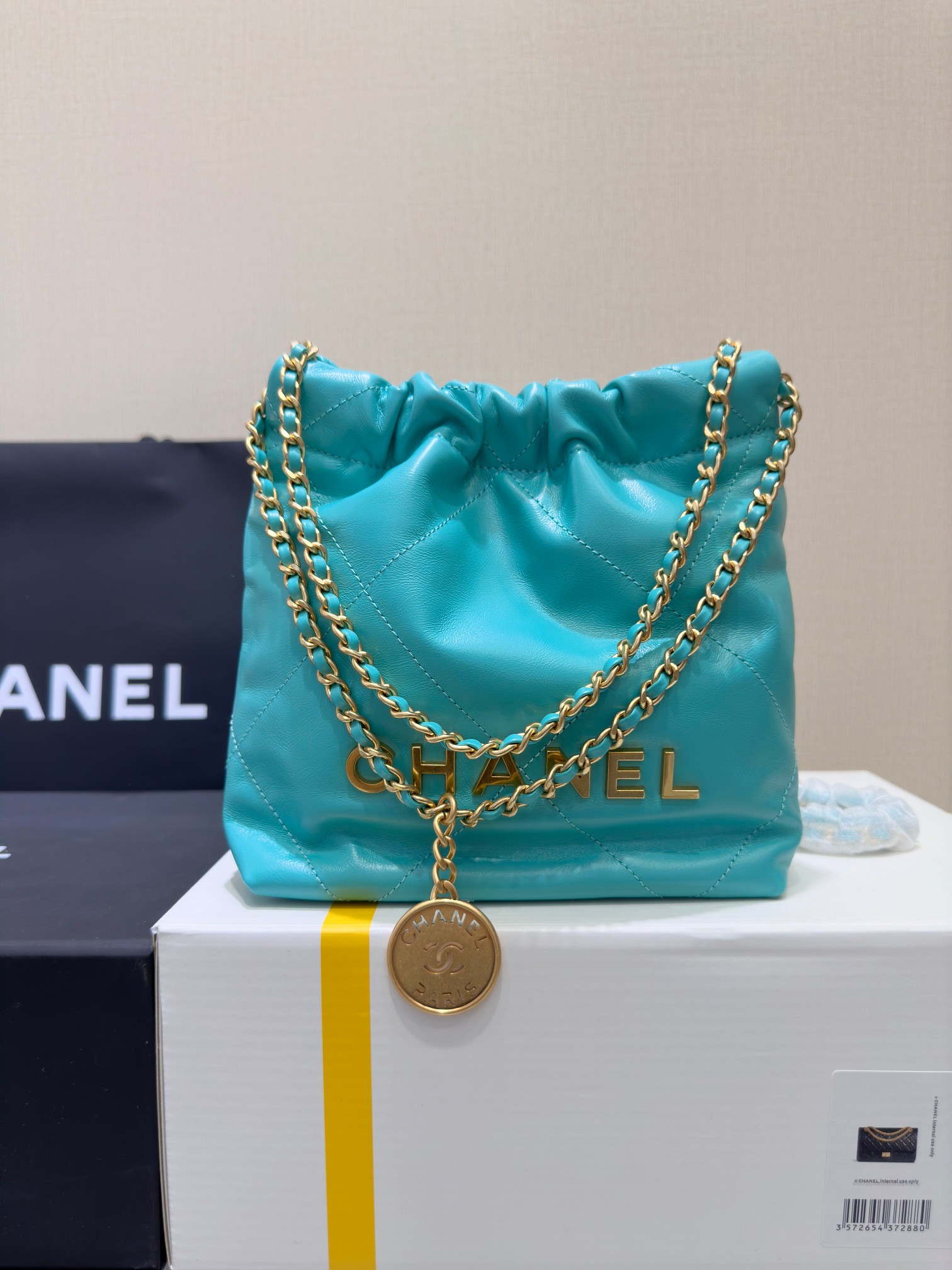 Ch@nel Mini 2024SS Handbags-19*20*6CM