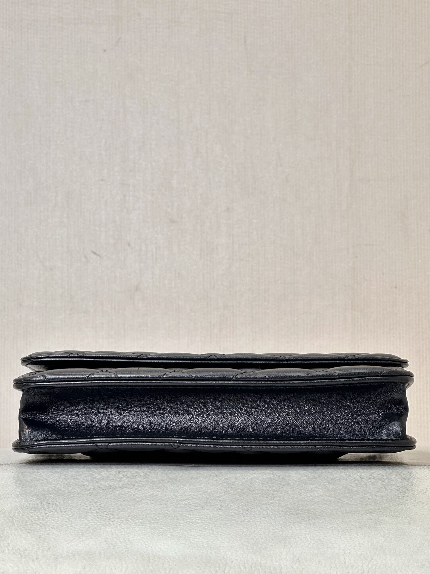 Ch@nel Wallet On Chain-Lambskin Leather-Silver Hardware-19*12*3.5CM