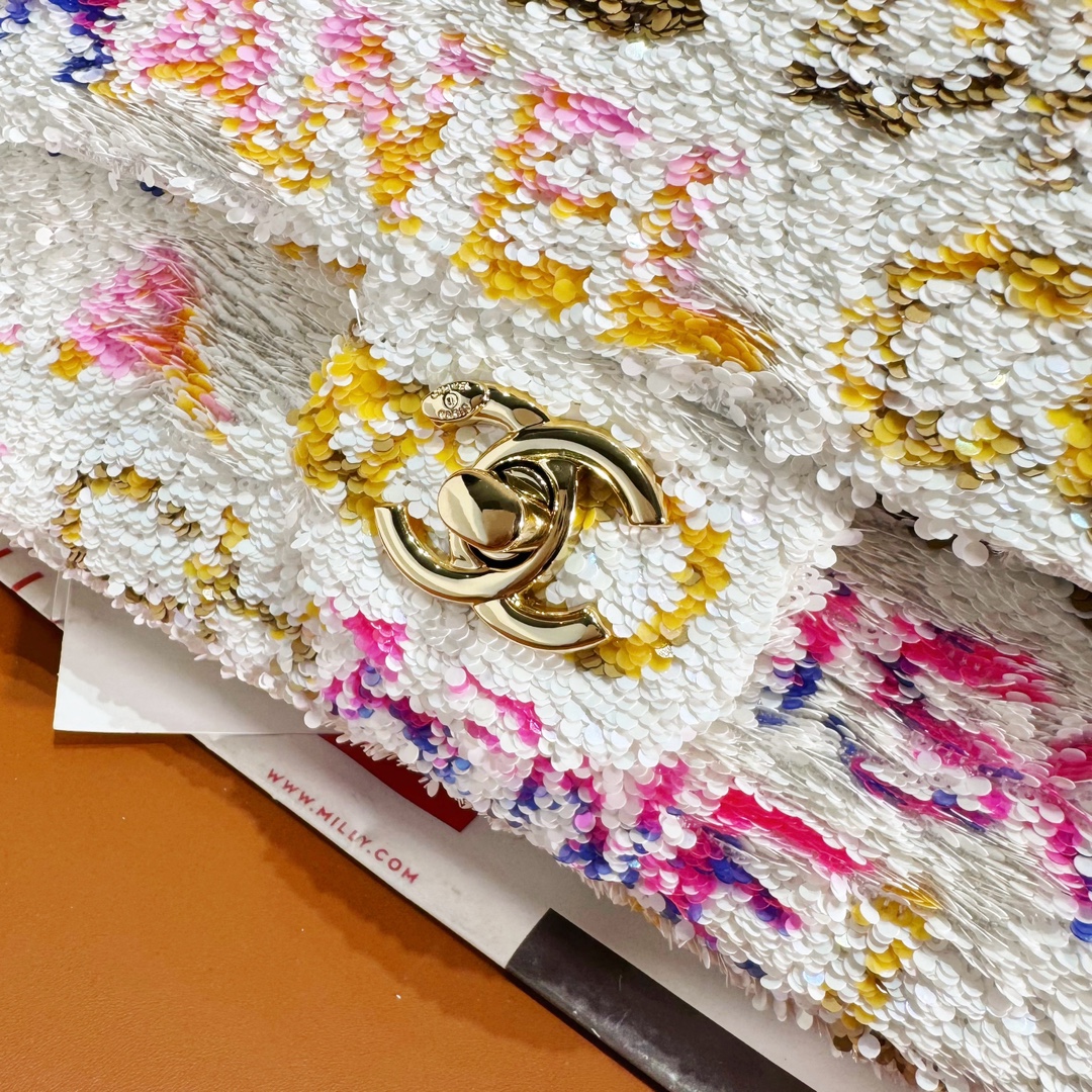 Ch@nel Flap Bag-14*21*8CM