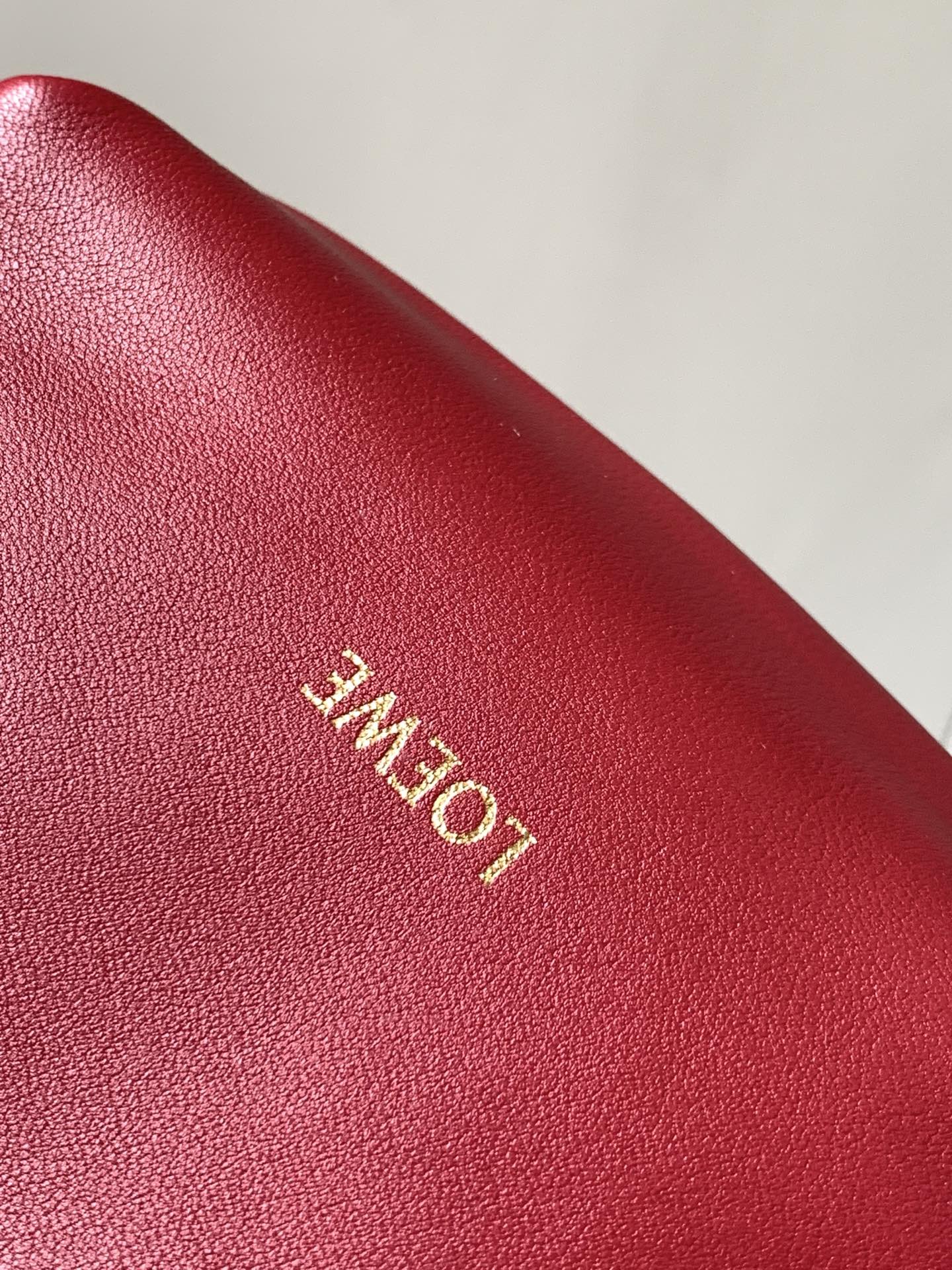 L0ew* mini flamenco purse bag-23*17*5.5cm