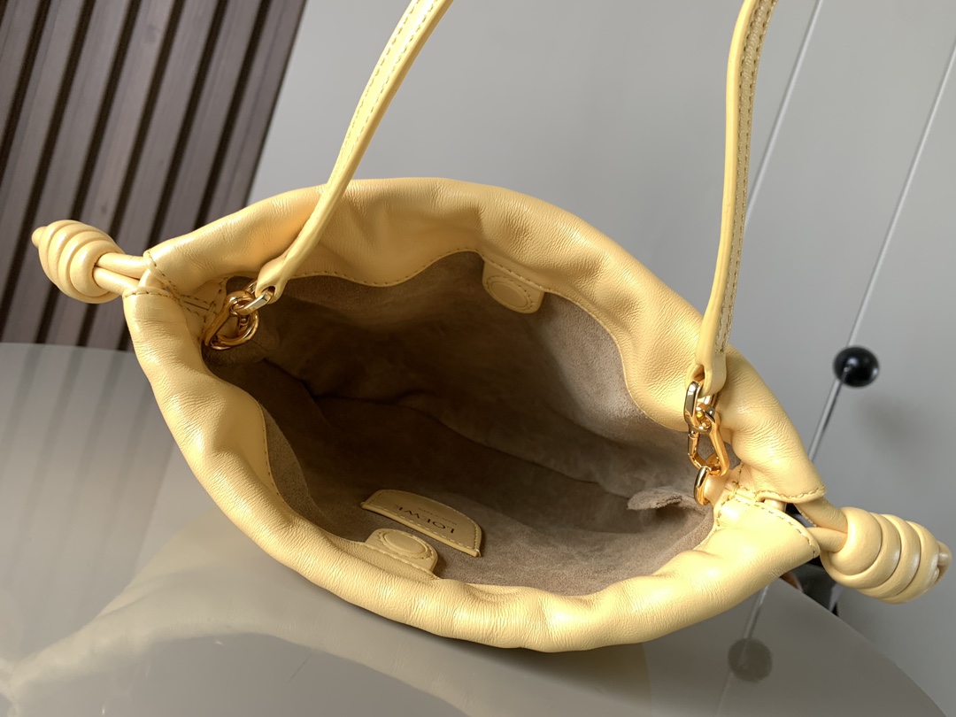 L0ew* mini flamenco purse bag-23*17*5.5cm