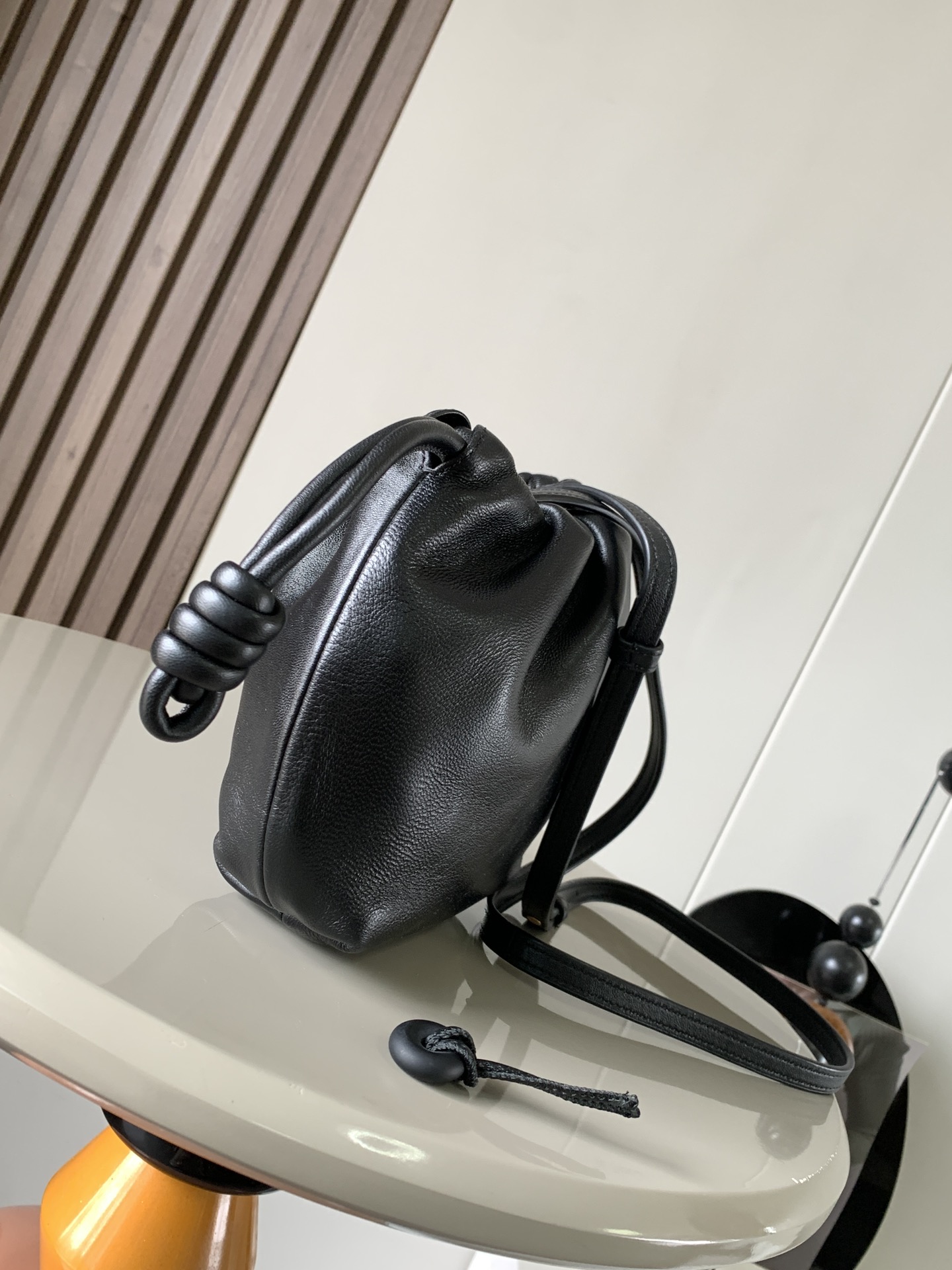 L0ew* mini flamenco purse bag-23*17*5.5cm