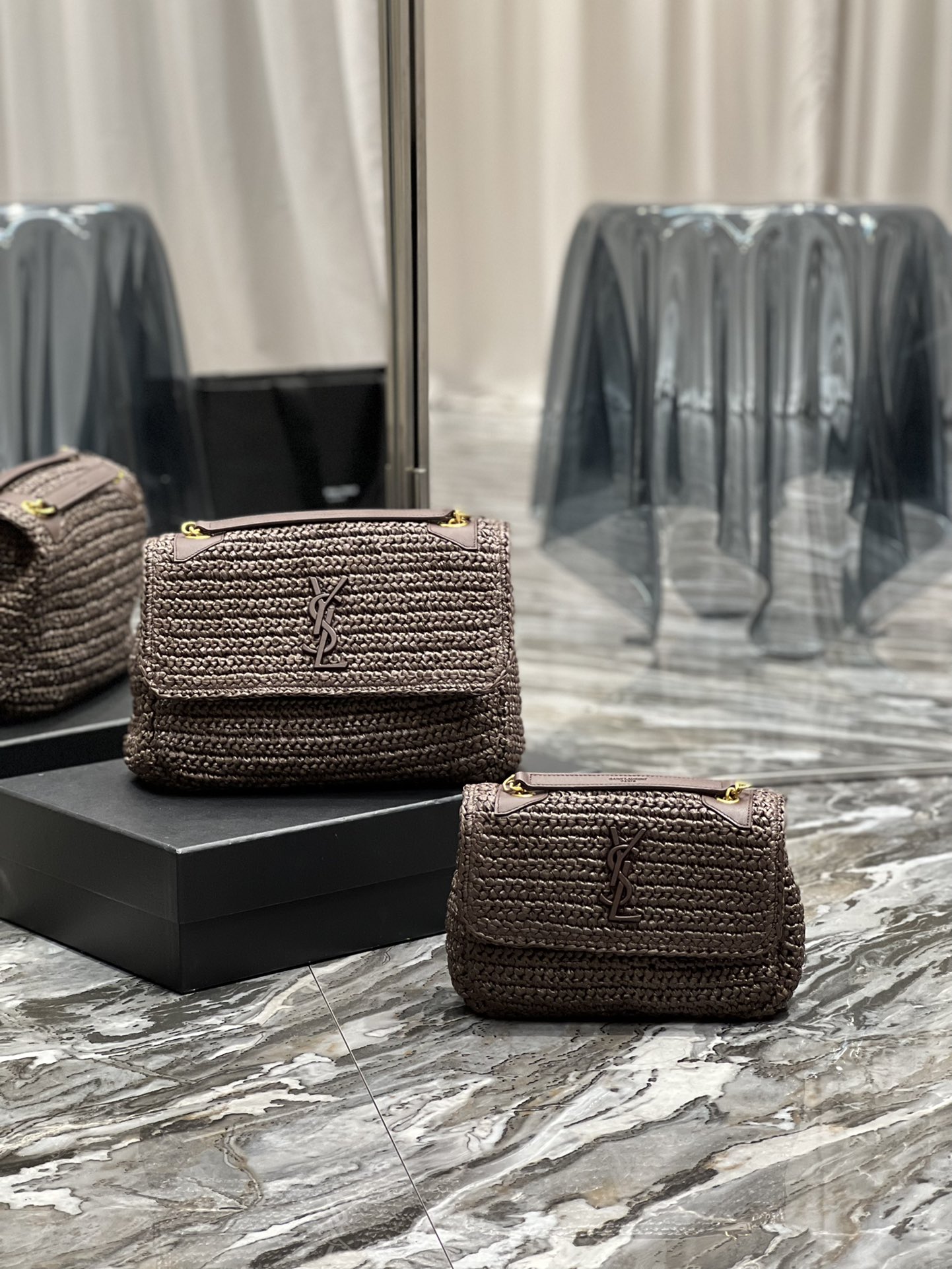 Y*L niki bag-22*16.5*12&28*20.5*8.5cm