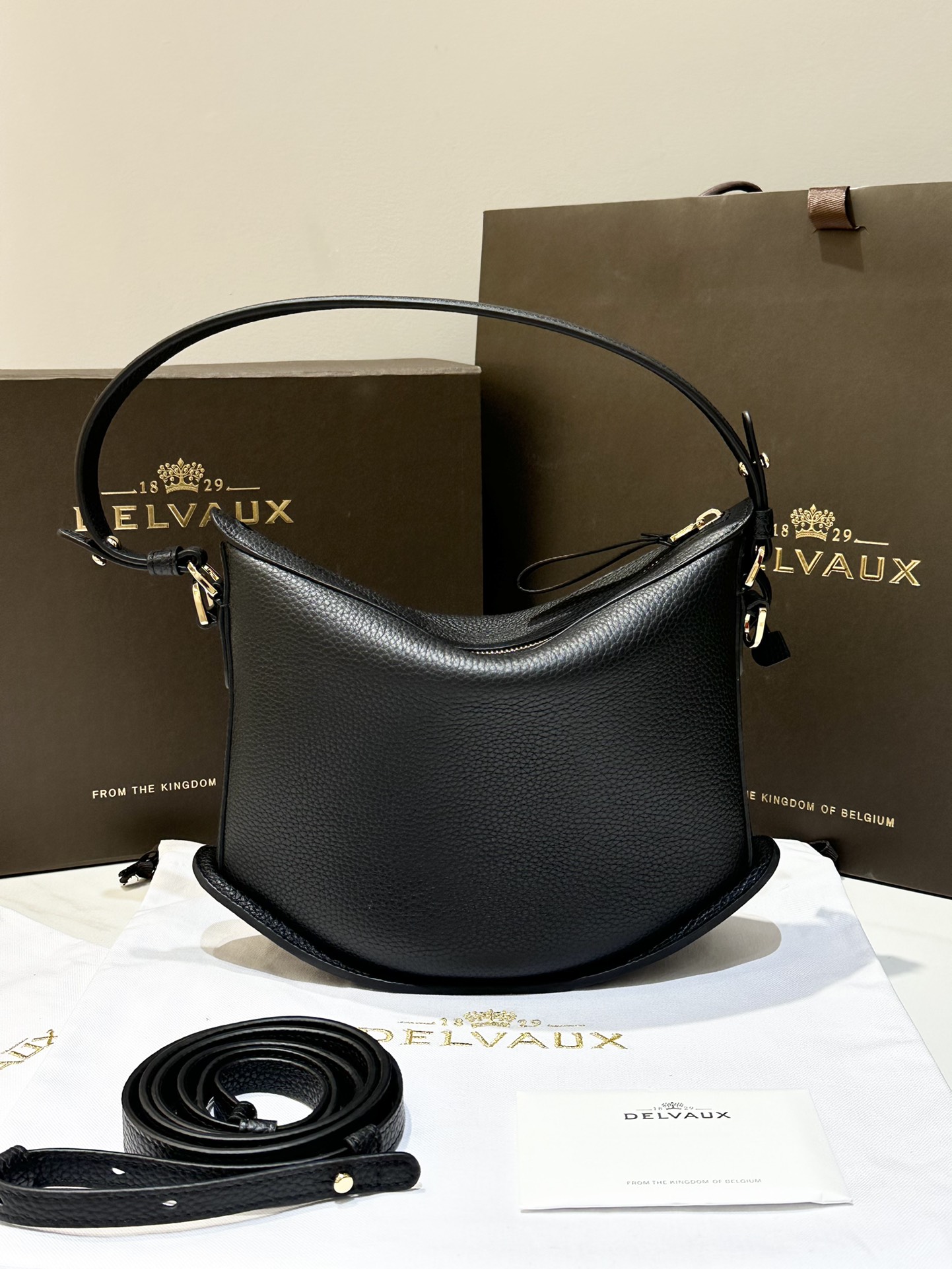 Delvaux Pin Swing Tote-29*9*20CM