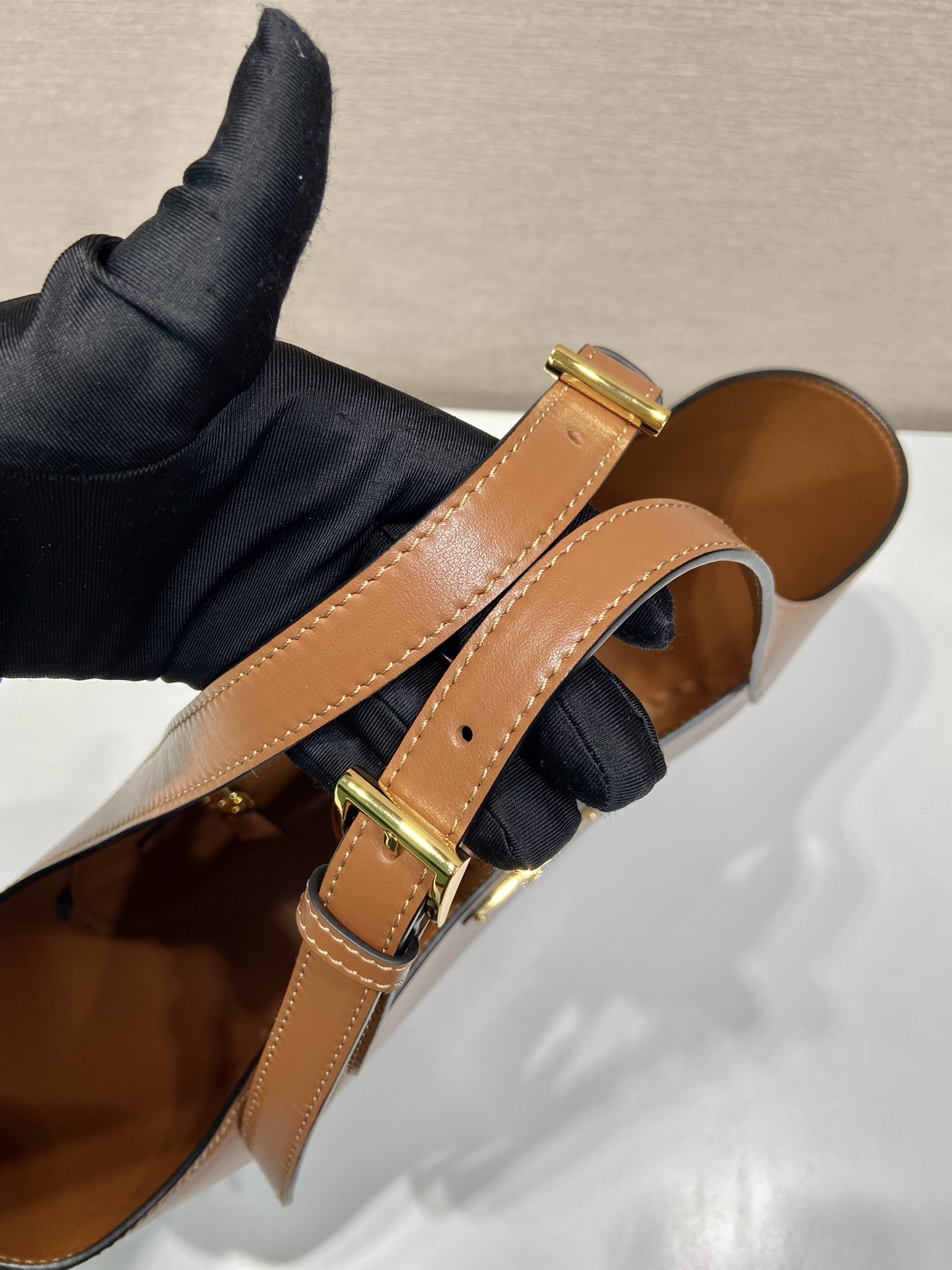 Pra*a 1bg483 tote bag-28*20*7.5cm