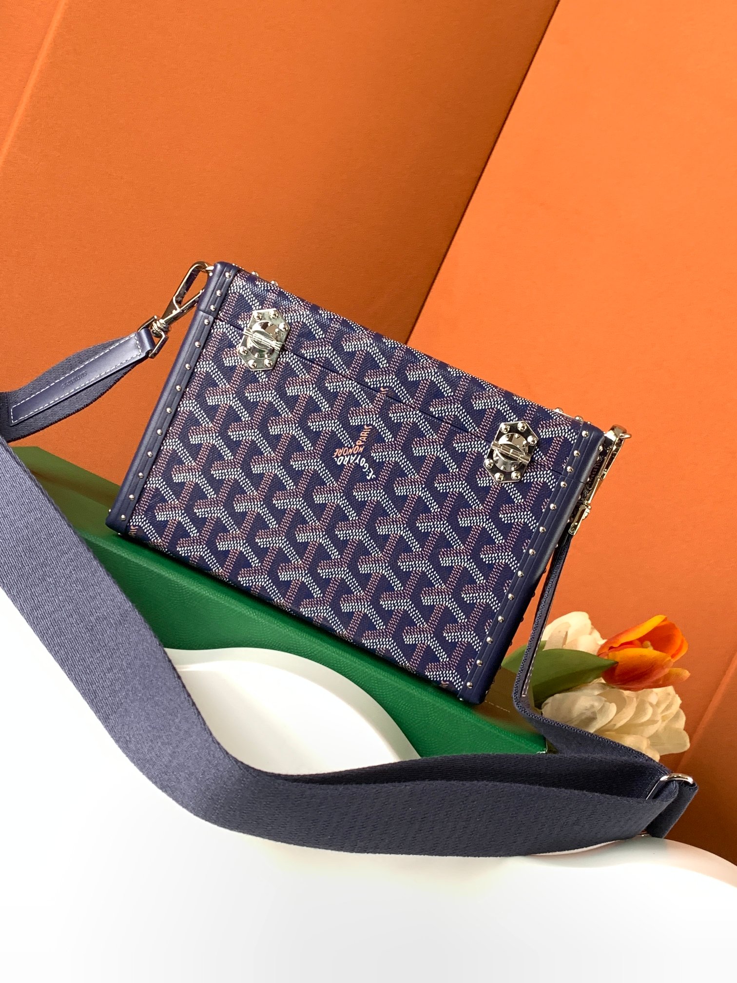 Go*ard cassette bag-21*15*6.5cm