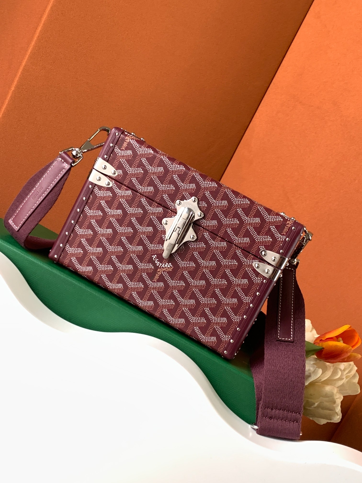 Go*ard cassette bag-21*15*6.5cm