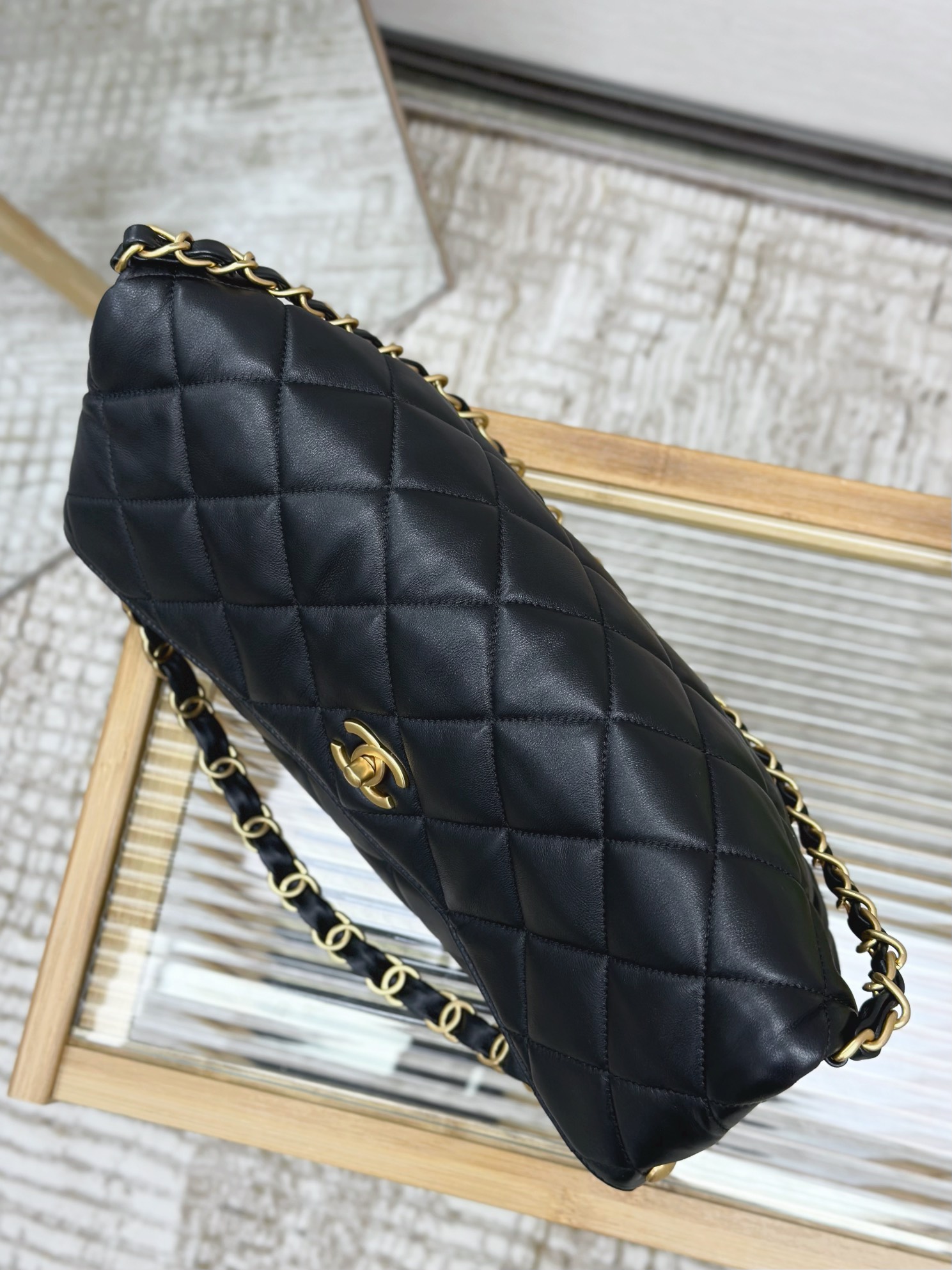 Ch@nel Flap Bag-28*30*7cm/39CM