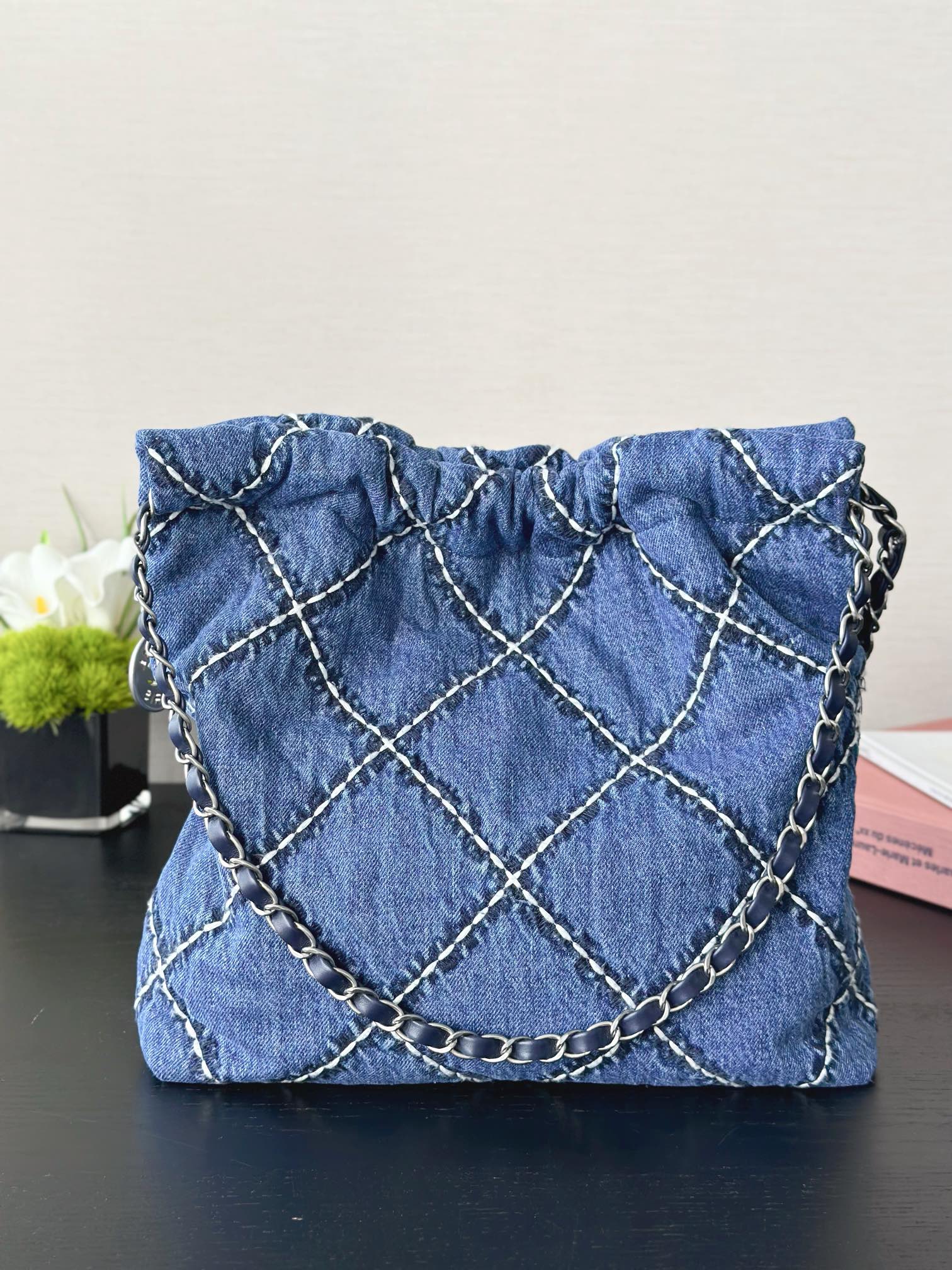 Ch@nel 22 Tote Bag-35*37*7/39*42*8CM