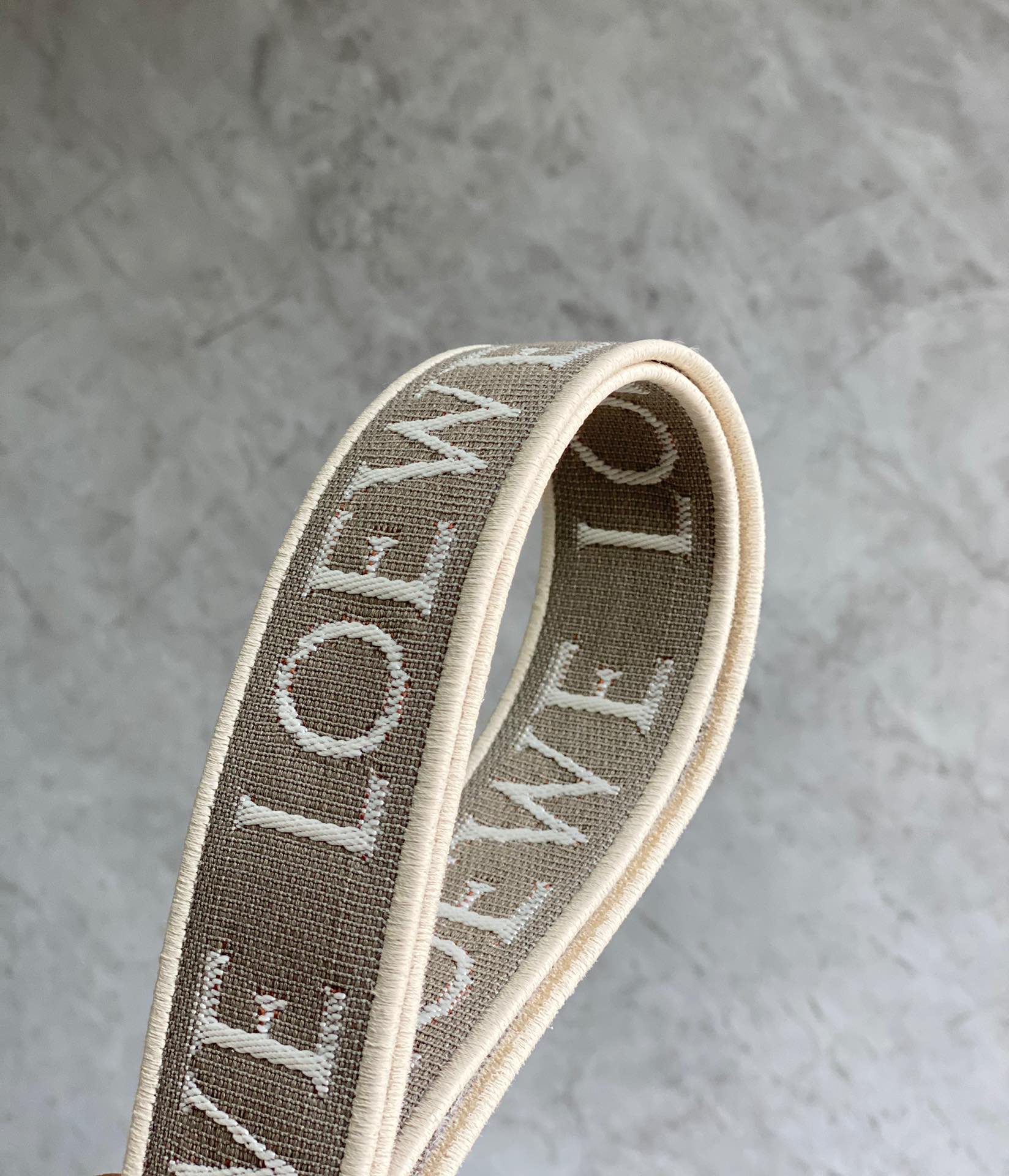 L0ew* puzzle gatedual bag-25*19*11.5cm