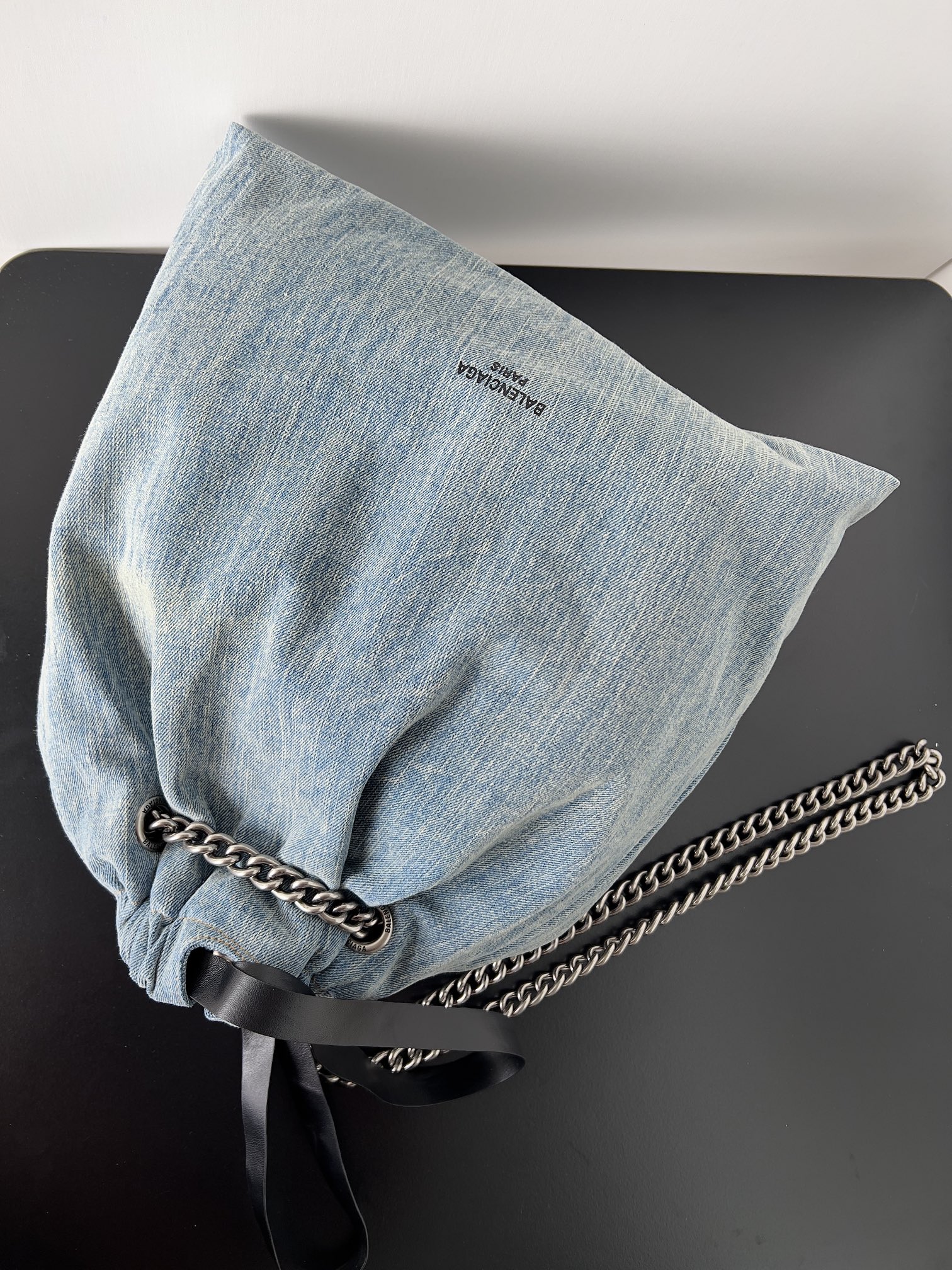 Ba*len*cia*ga crush tote-39.9x46.0x14.0cm