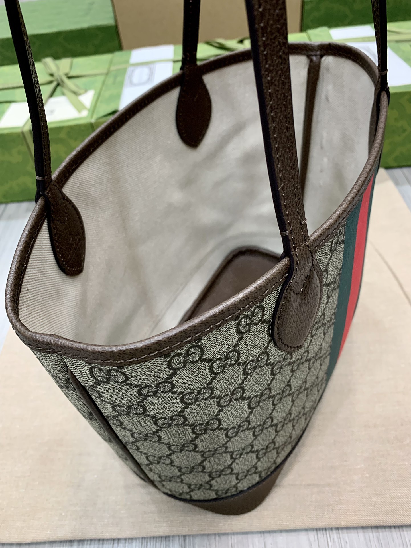 G*u*i ophidia tote bag-25 x 22 x 12m