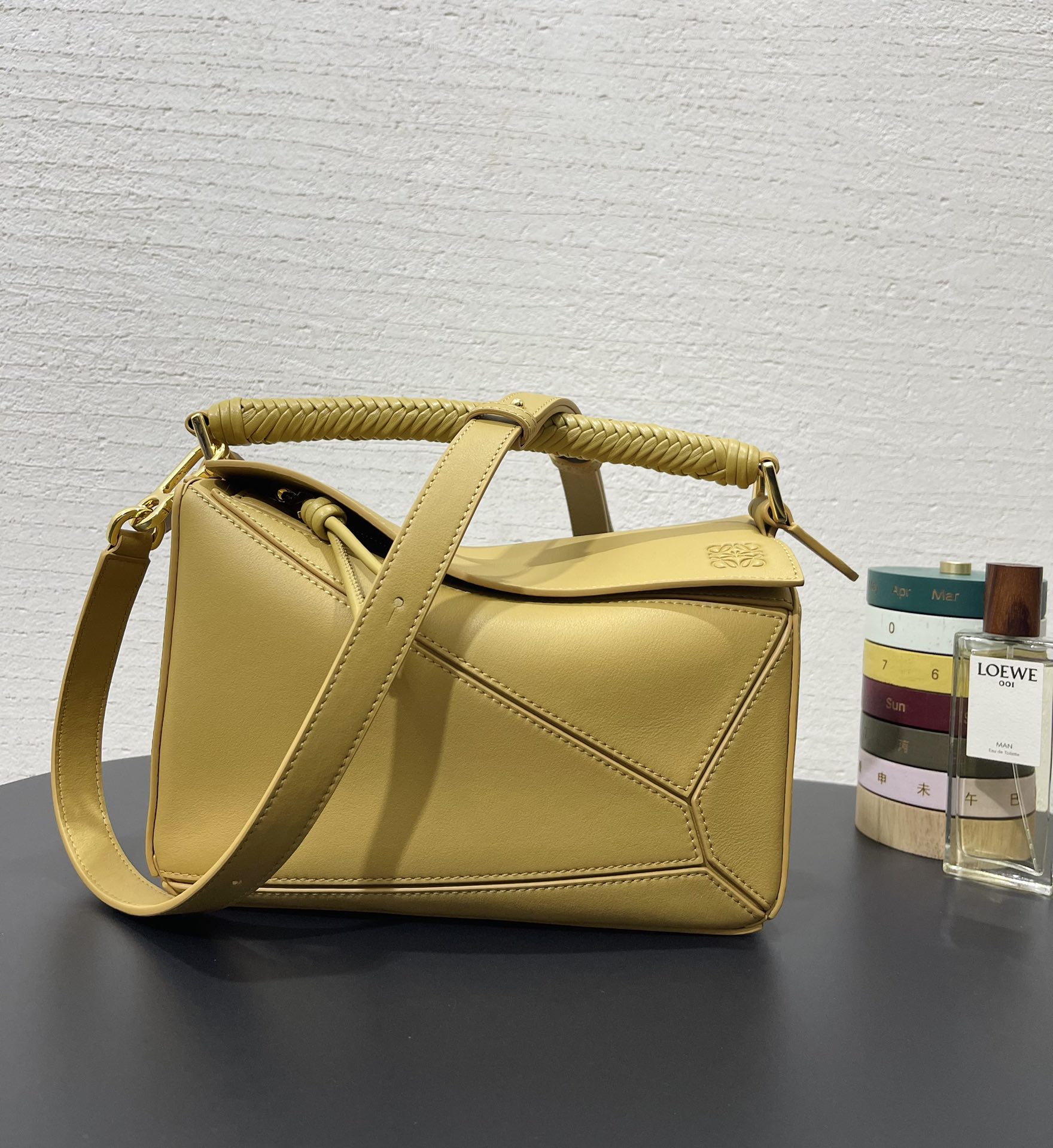 L0ew* puzzle small bag-24*10*14cm