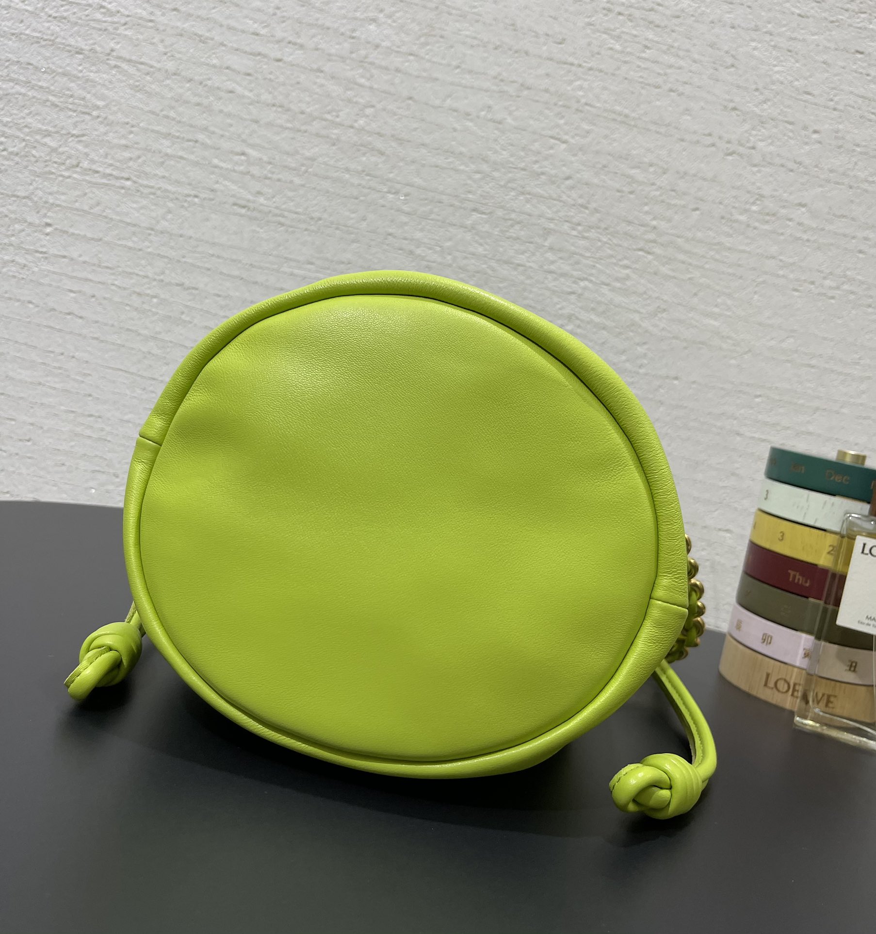 L0ew* mini flamenco purse bag-32*17*24cm