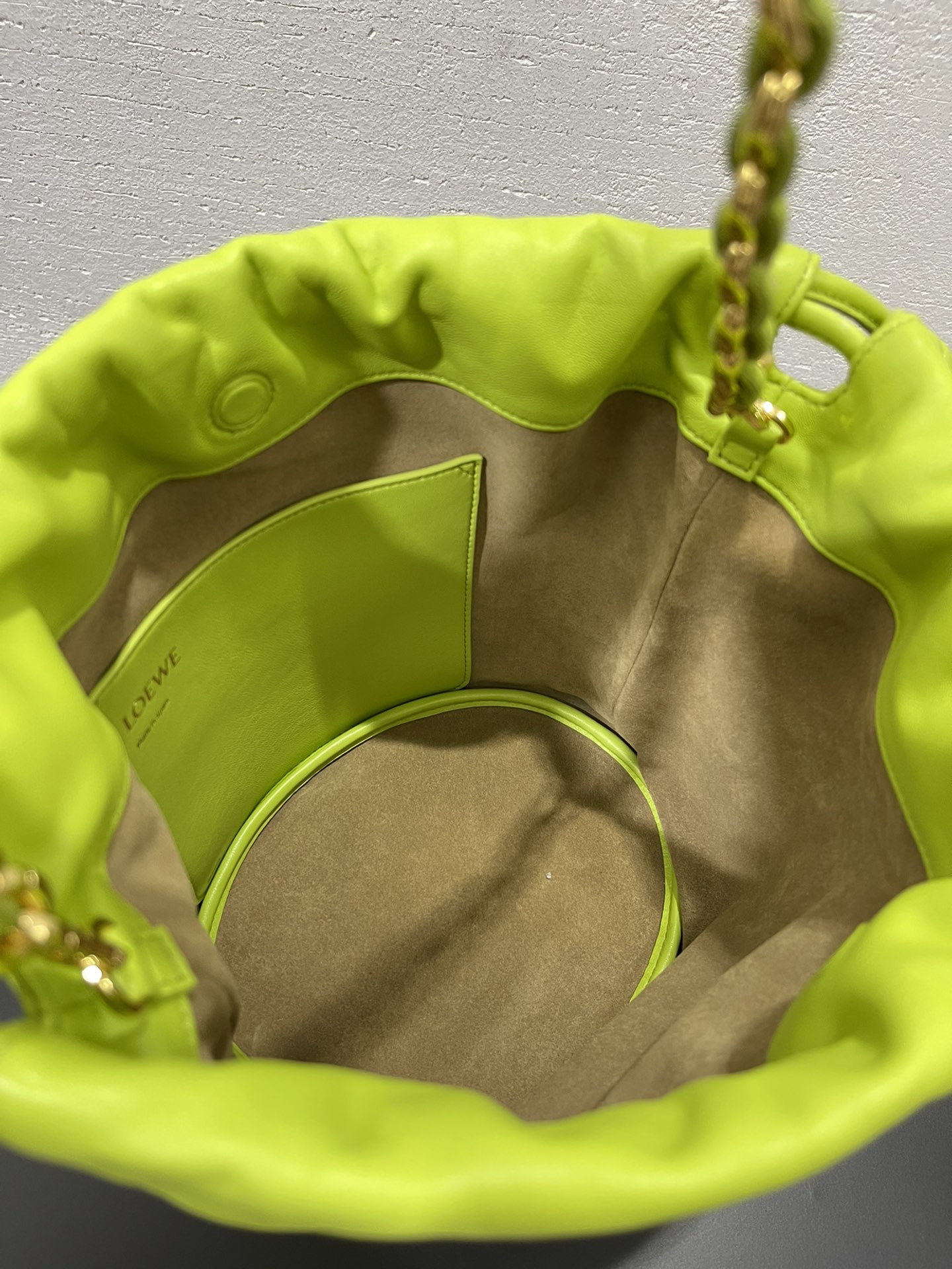 L0ew* mini flamenco purse bag-32*17*24cm