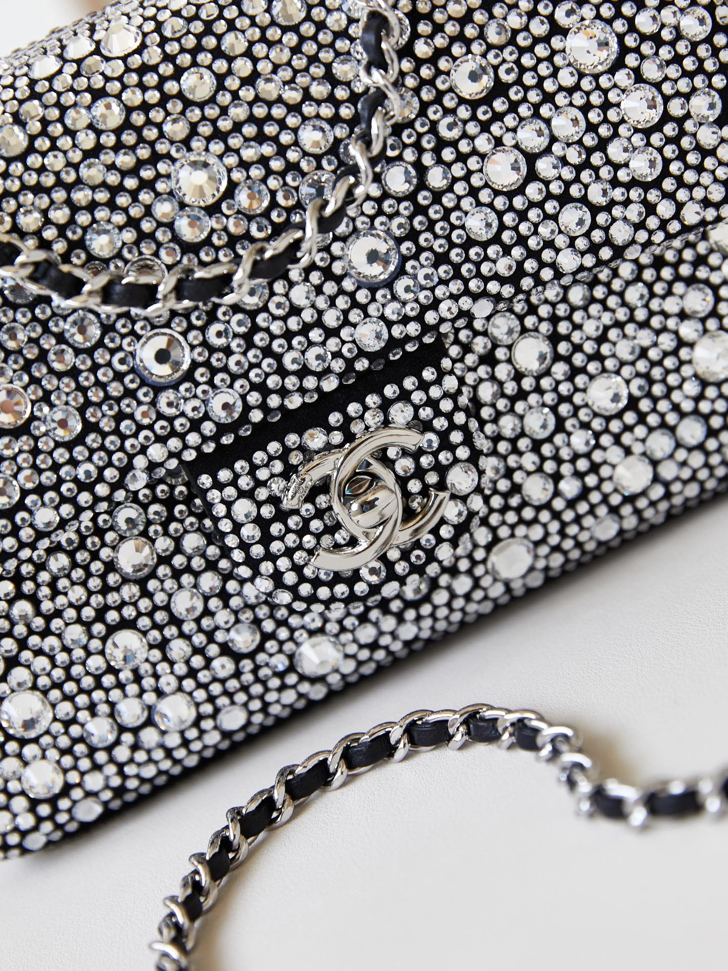 Ch@nel Flap Bag-12.5*17*5CM