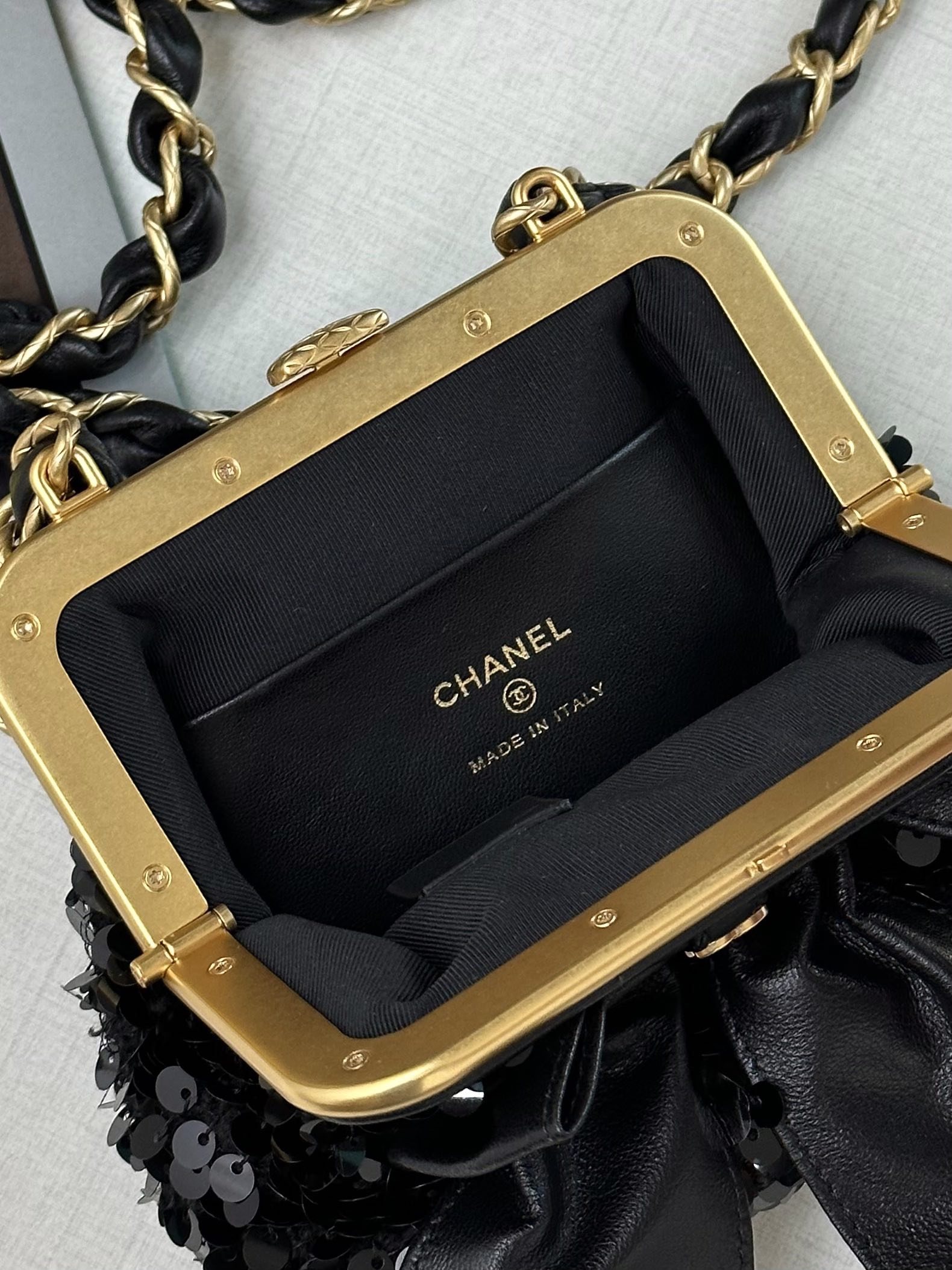 Ch@nel Evening Bag-13*10*3.5CM