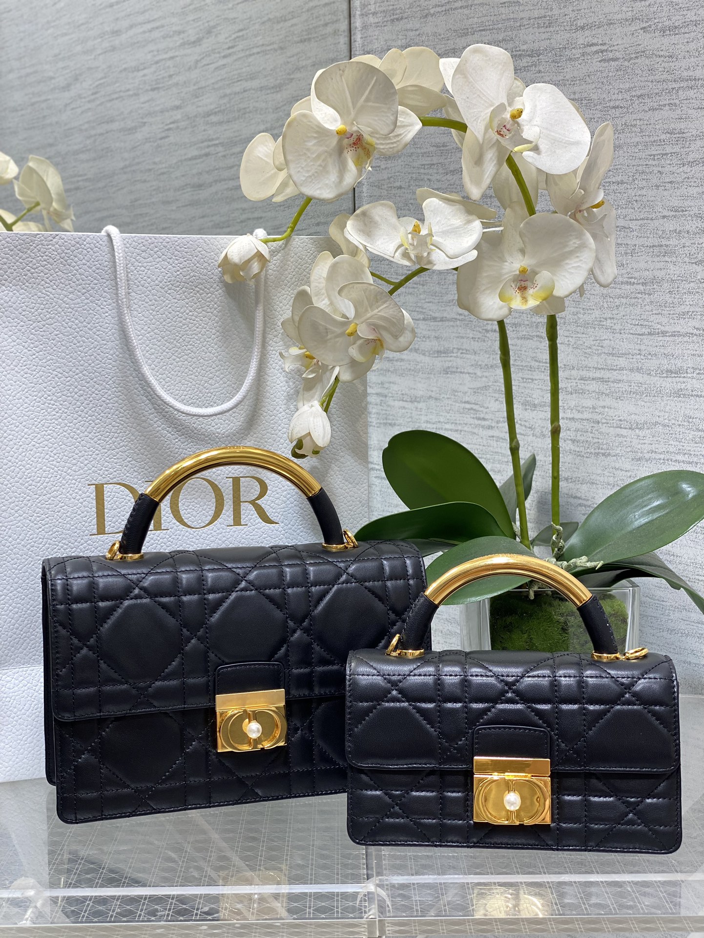 D*or ange bag-20*5*12&25*16.5*8cm