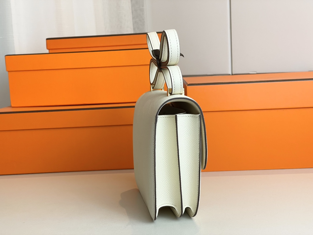 H**mes constance epsom leather-19cm