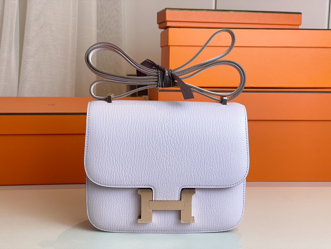 H**mes constance epsom leather-19cm