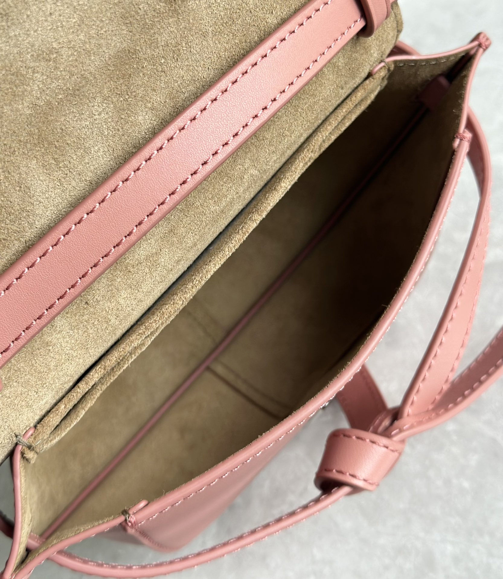 L0ew* mini puzzle gatedual bag-21*12.5*9cm