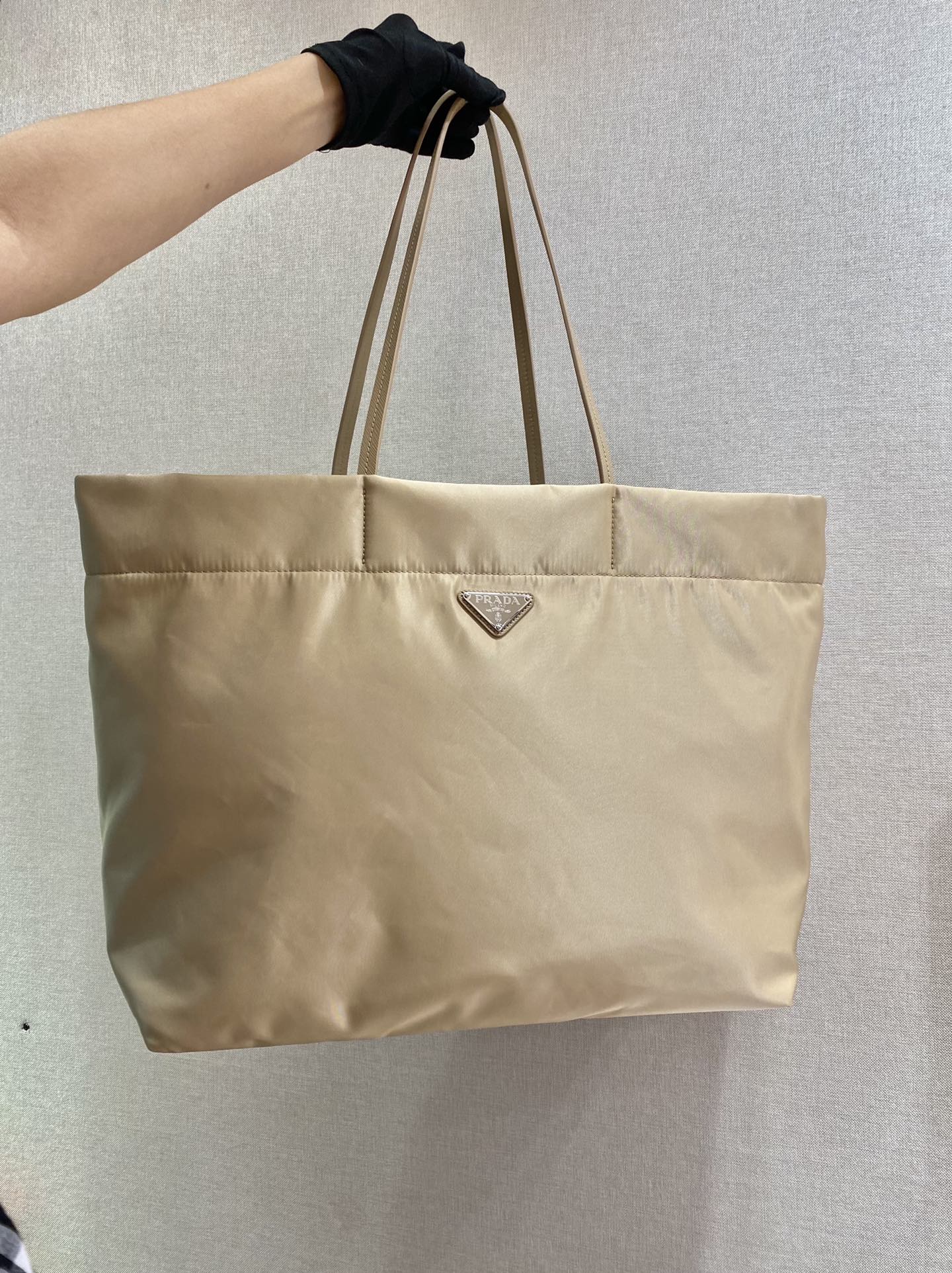 Pra*a 1bg107 tote bag-40*34*16cm