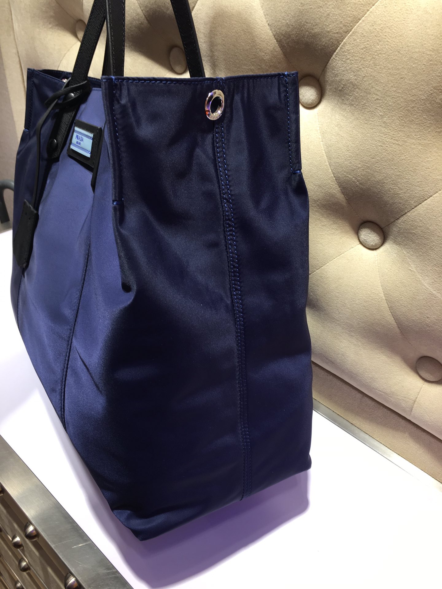 Pra*a 1bg052 tote bag-40*34*16cm