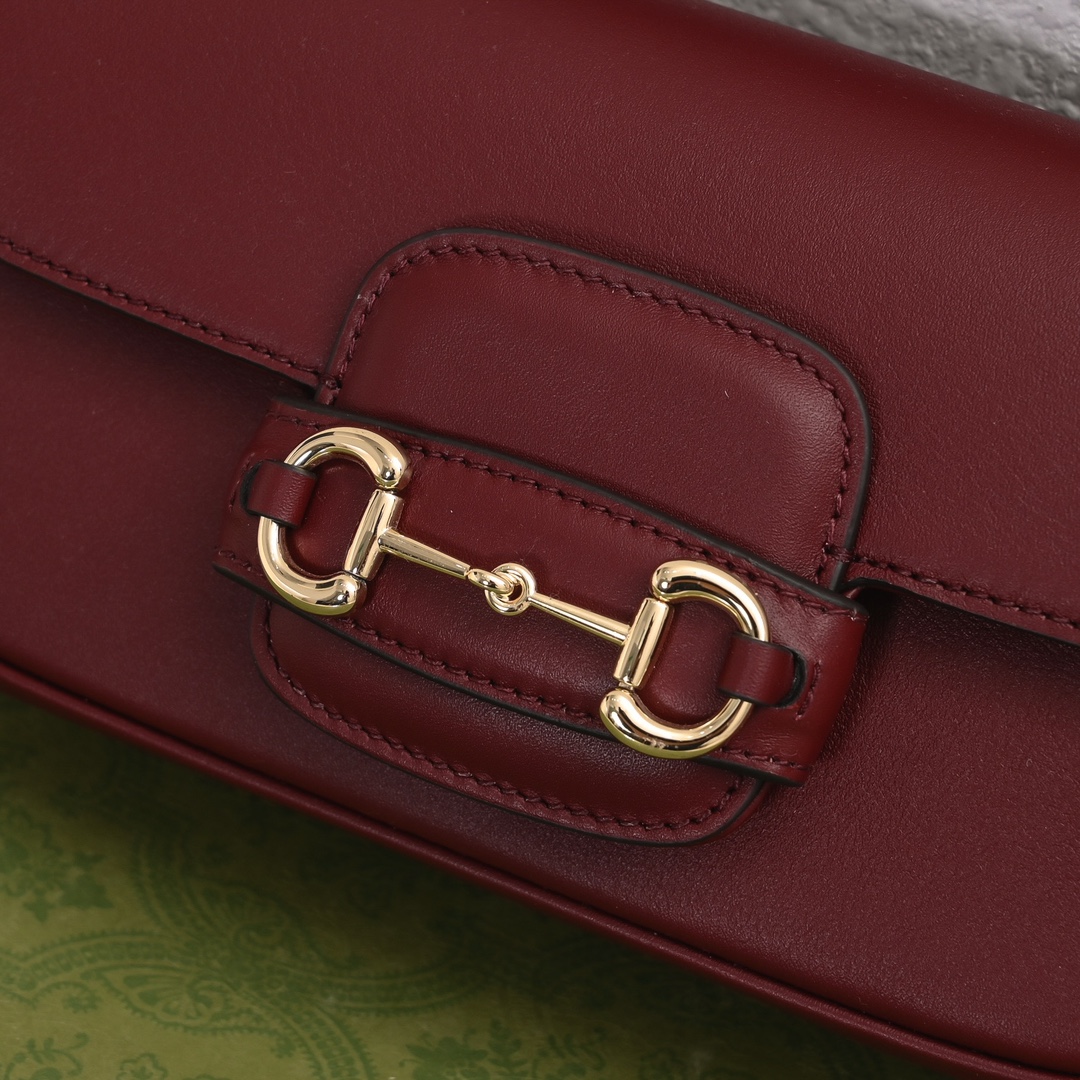 G*u*i horsebit 1955 bag-22.5*12.5*5.5cm