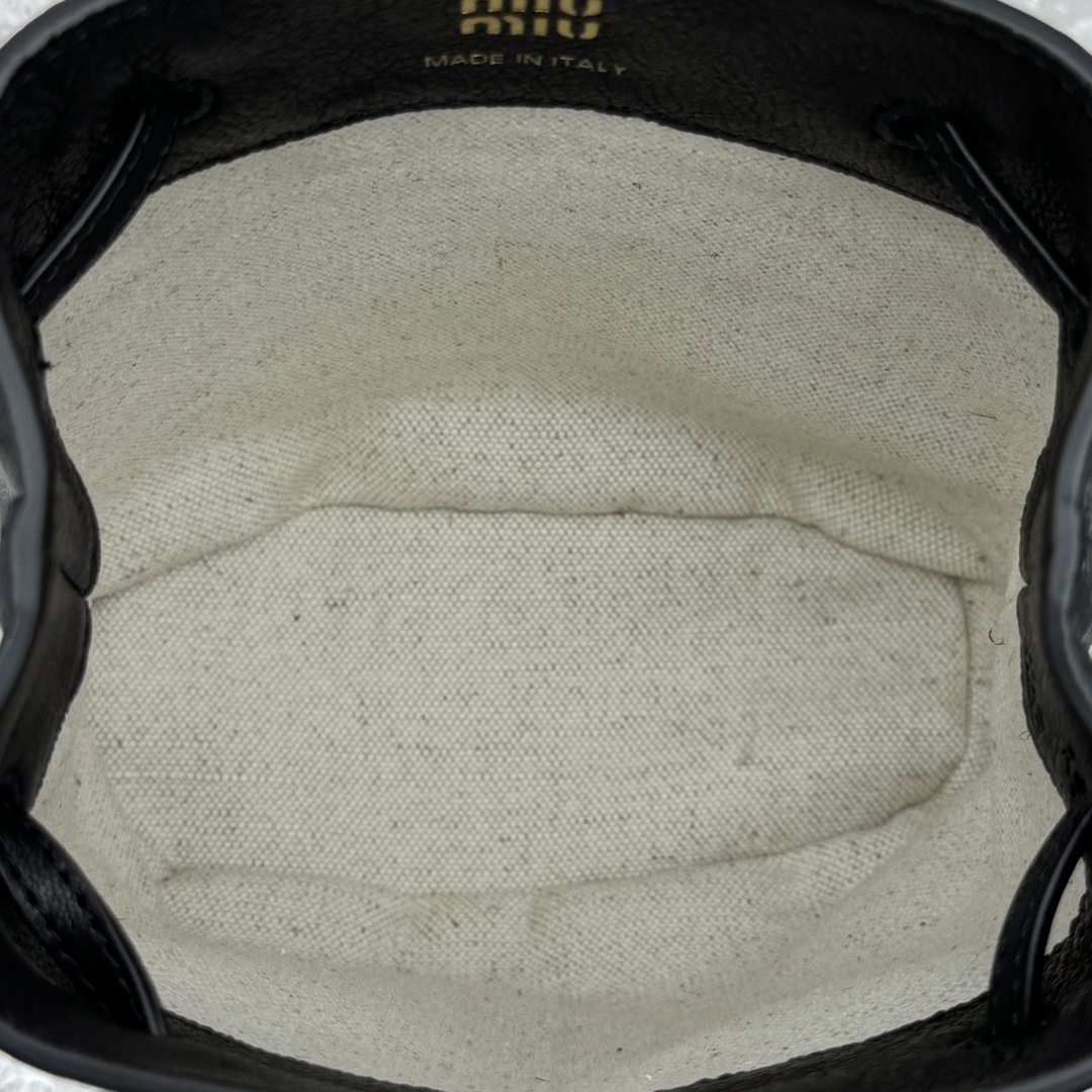 M1um1u nappa bag -14*17*6cm