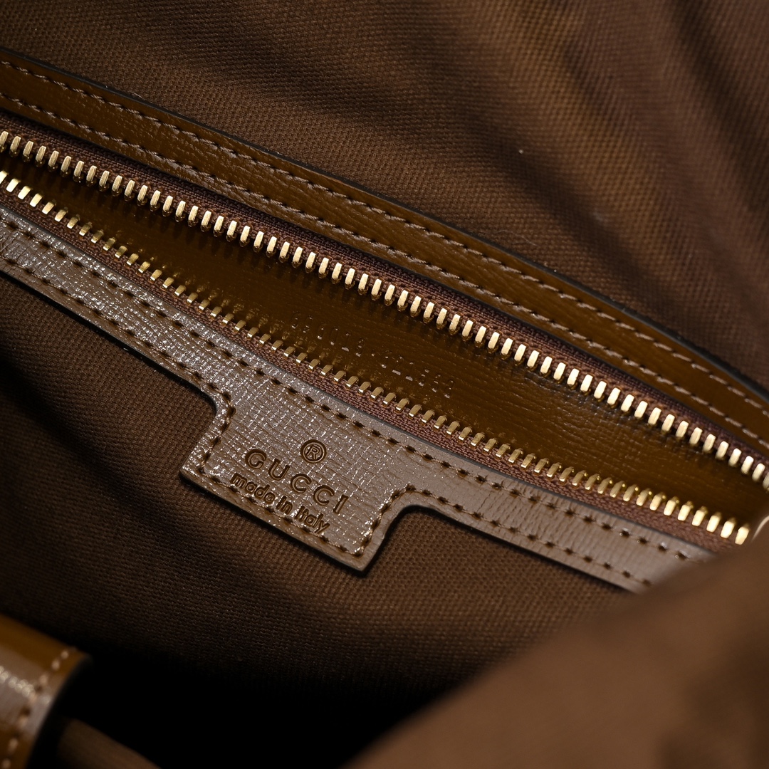 Gvc*1 backpack medium gg svp*me canvas beige/ebony-26*43*18cm