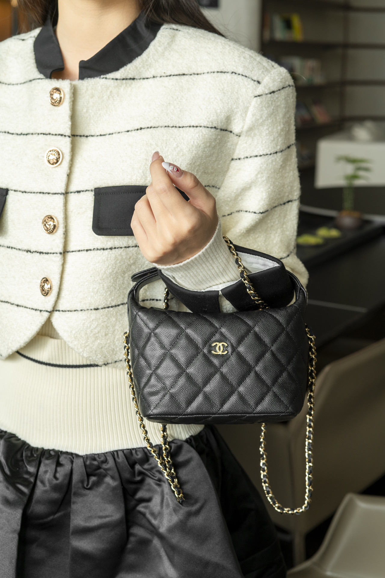 Ch@nel Tote Bag--21.5*19*6CM