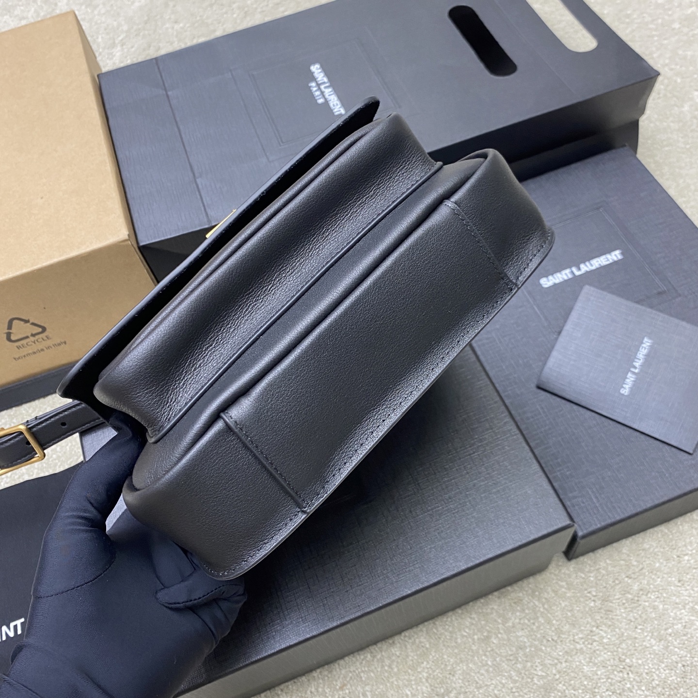 Sa1nt Lau*nt niki besace cross body bag-21.5x16x8cm