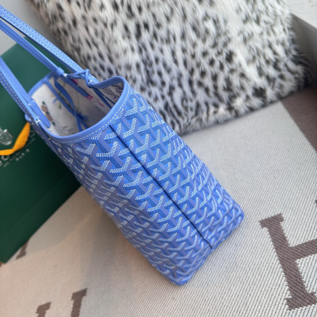 G09ard fuchsia pink reversible st. l0vis tote bag-34x15x28cm