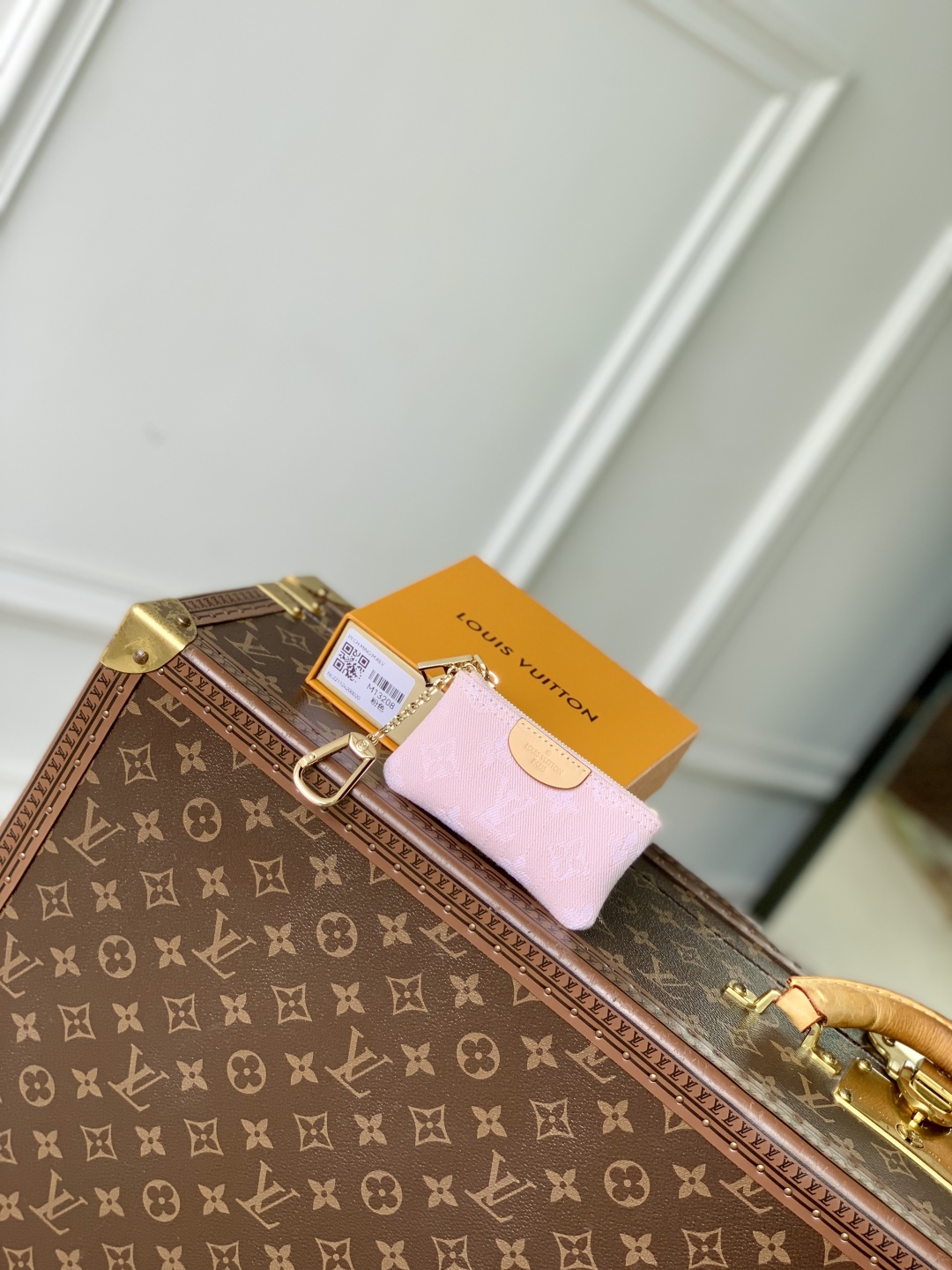 l0vis Vvtt0n monogram denimwallet - 12 x 7 x 1.5cm