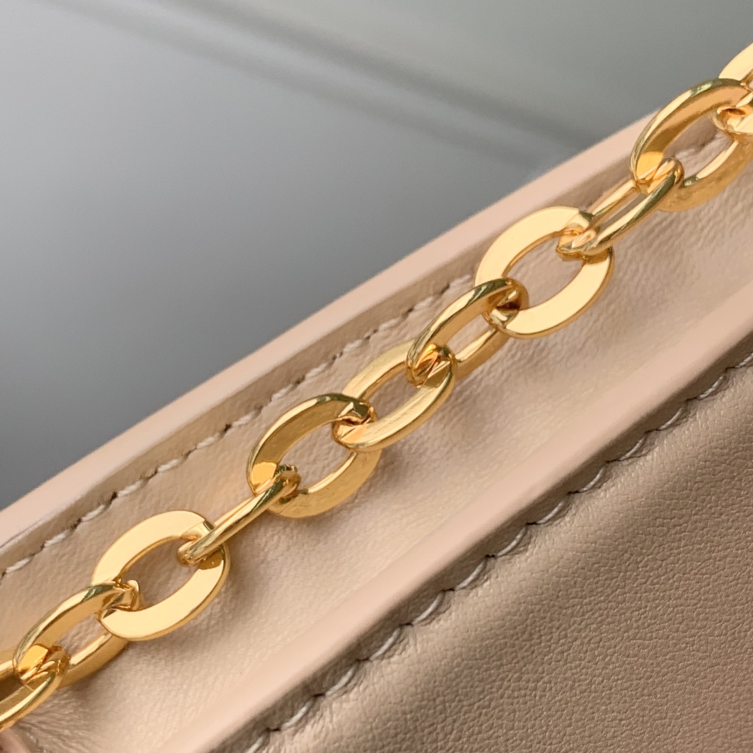 L0vis vuitt*n bloom wallet on chain bag -m14851-11.5 x 4 x 20 cm