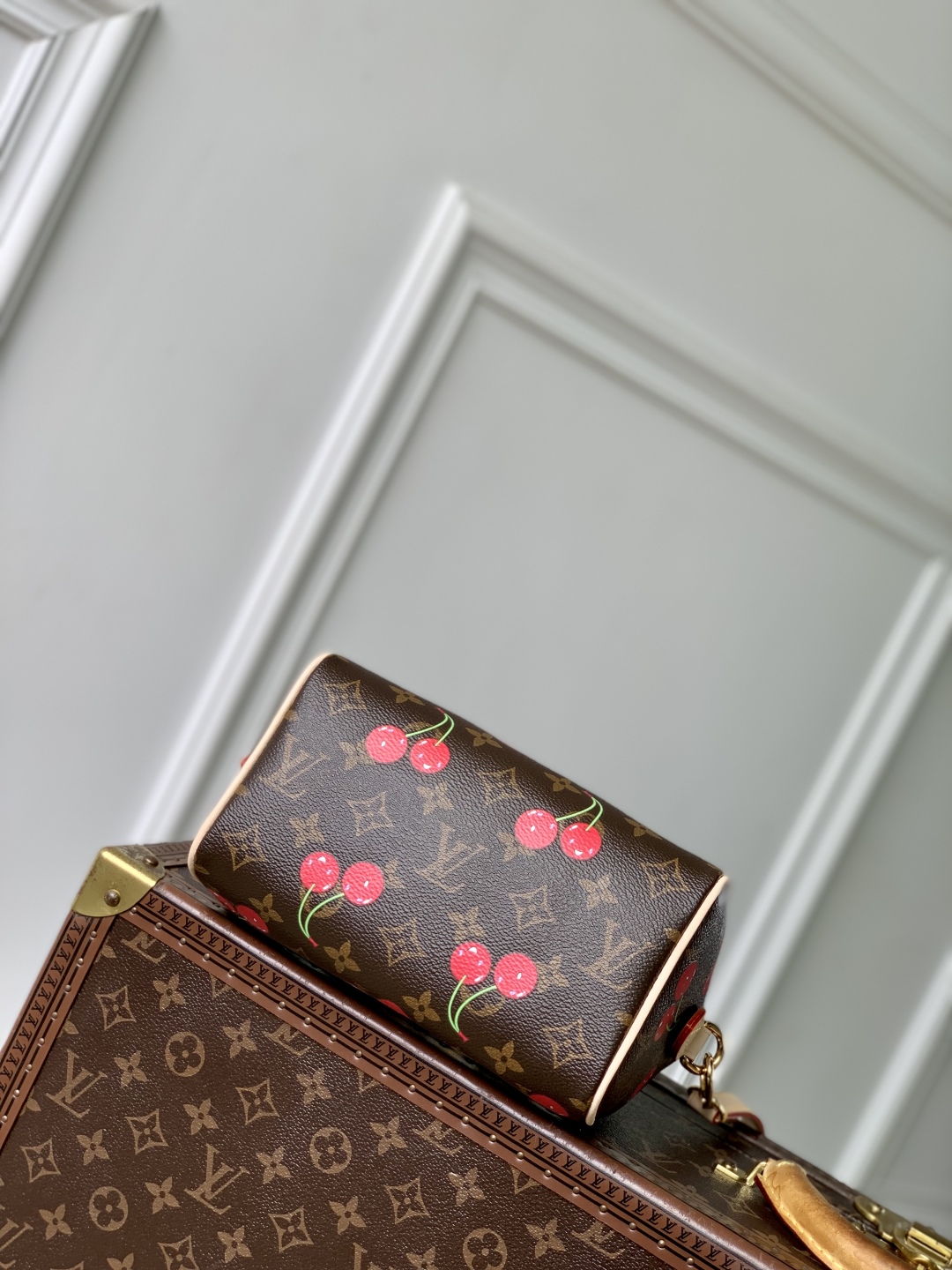 l0vis Vvtt0n x tm speedy bandoulière-13.5 x 12 x 20.5cm