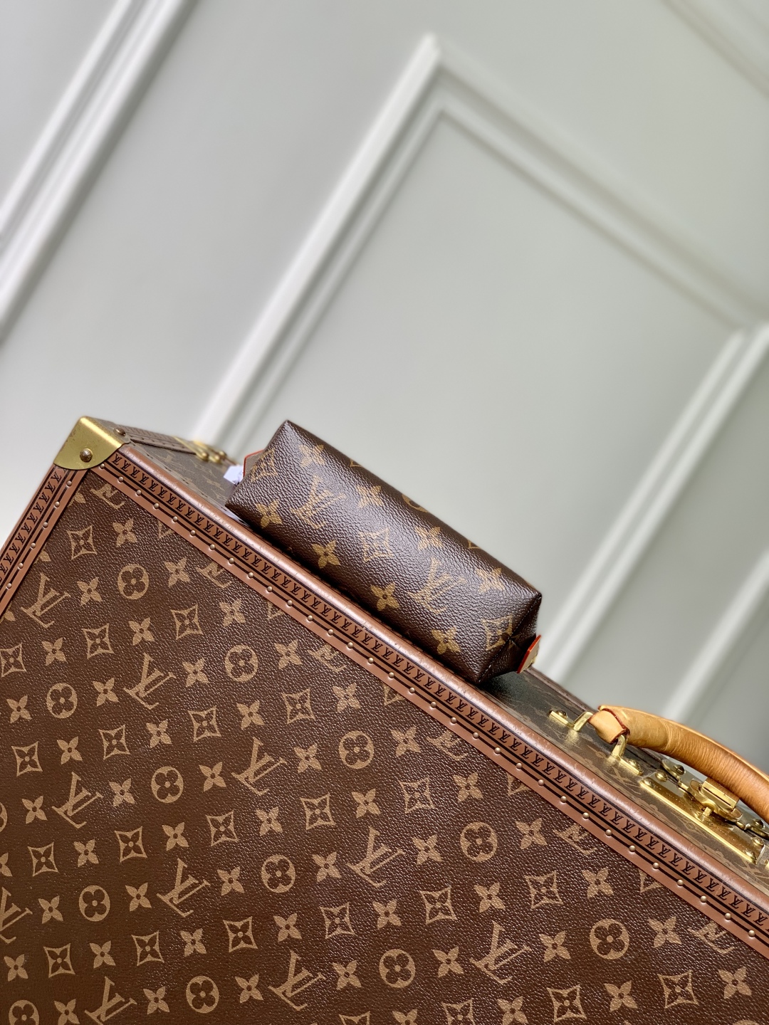 LV x TM Cosmetic Pouch -12 x 6 x 19CM