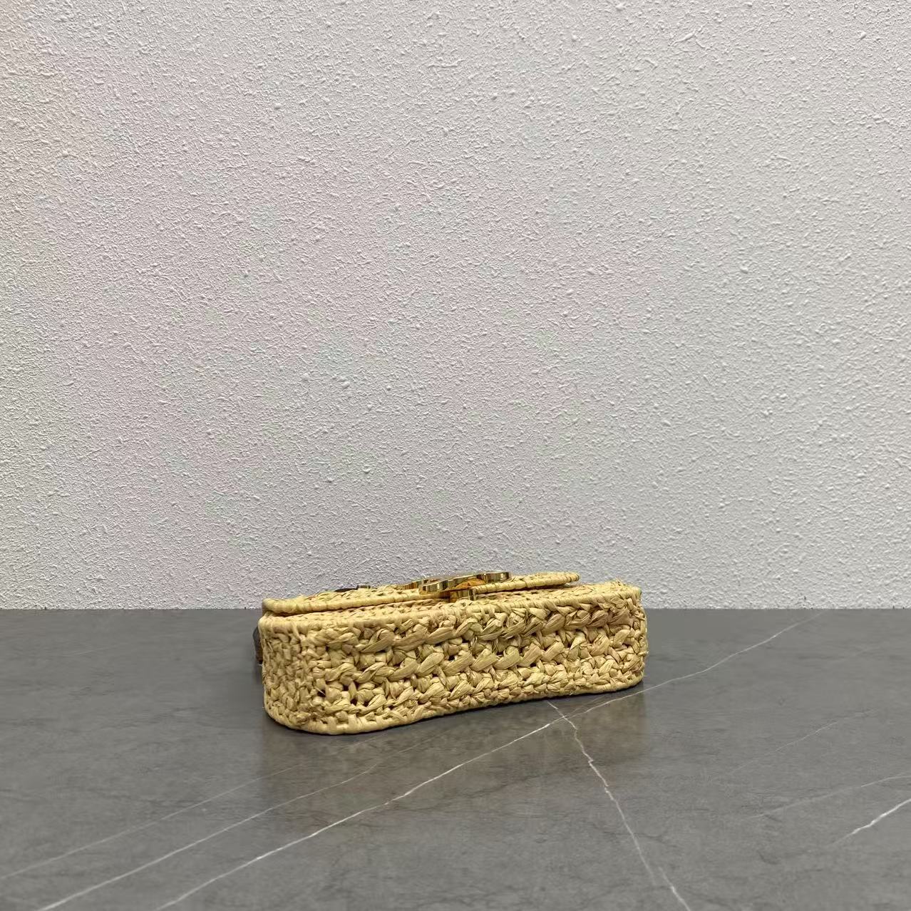 Ceili Teen Lola in Raffia Effect Textile-20x11.5x5CM