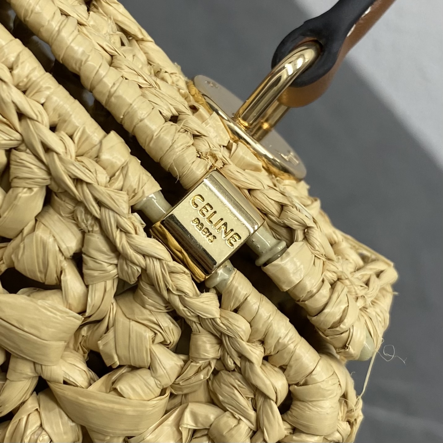 Ceili Teen Lola in Raffia Effect Textile-20x11.5x5CM