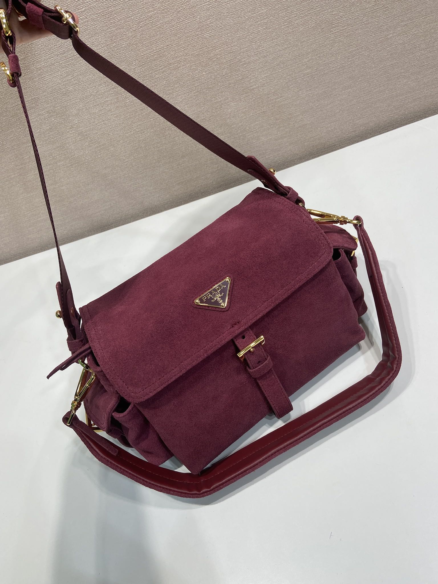Pra*a shoulder bag 1bd394-30*14*10cm